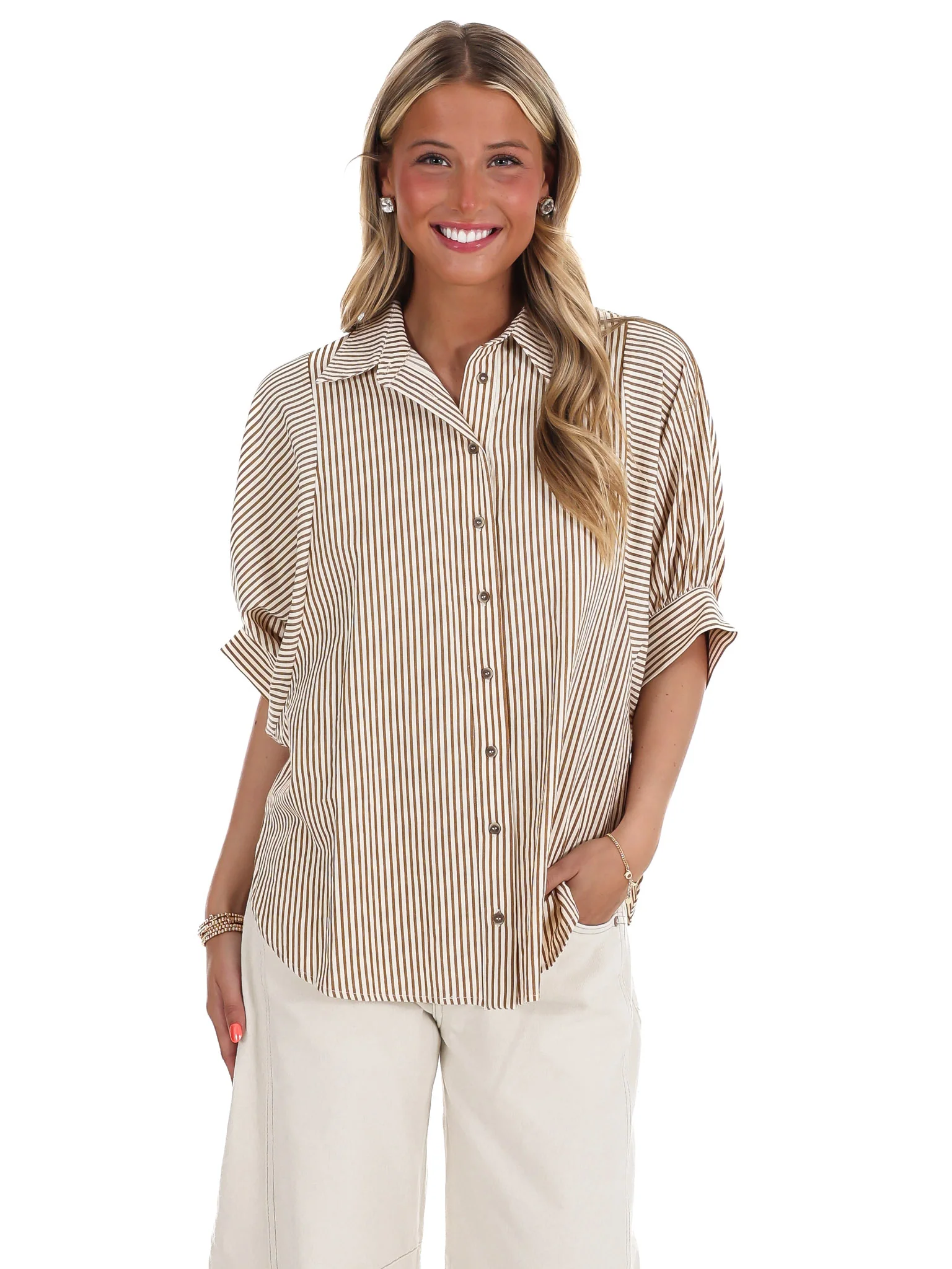 No Place Like This Stripe Top - Image 8
