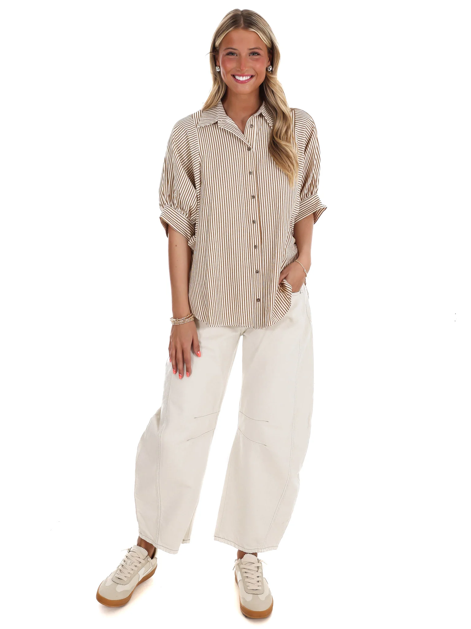 No Place Like This Stripe Top - Image 9