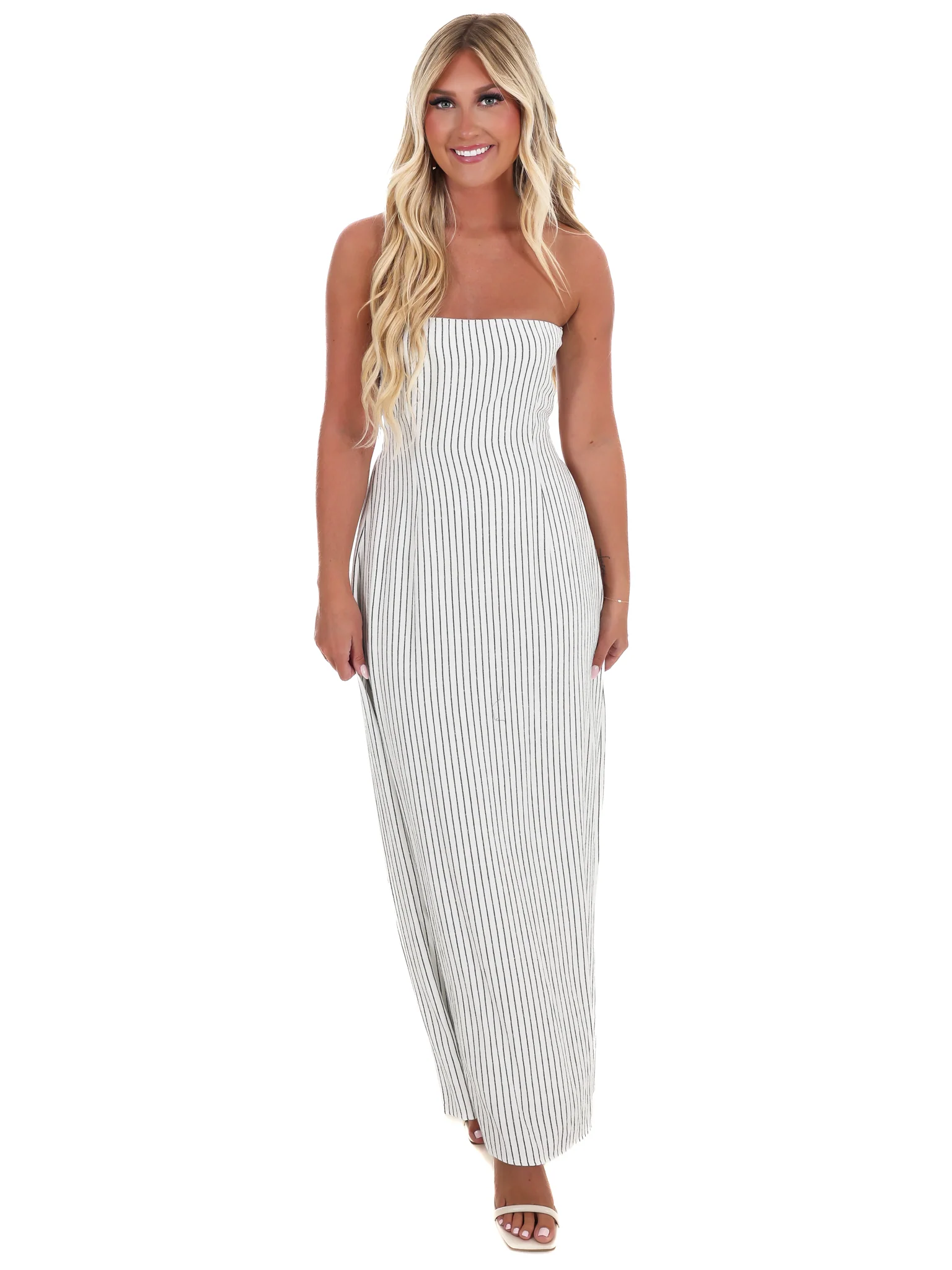 No Rush Stripe Maxi Dress - Image 4