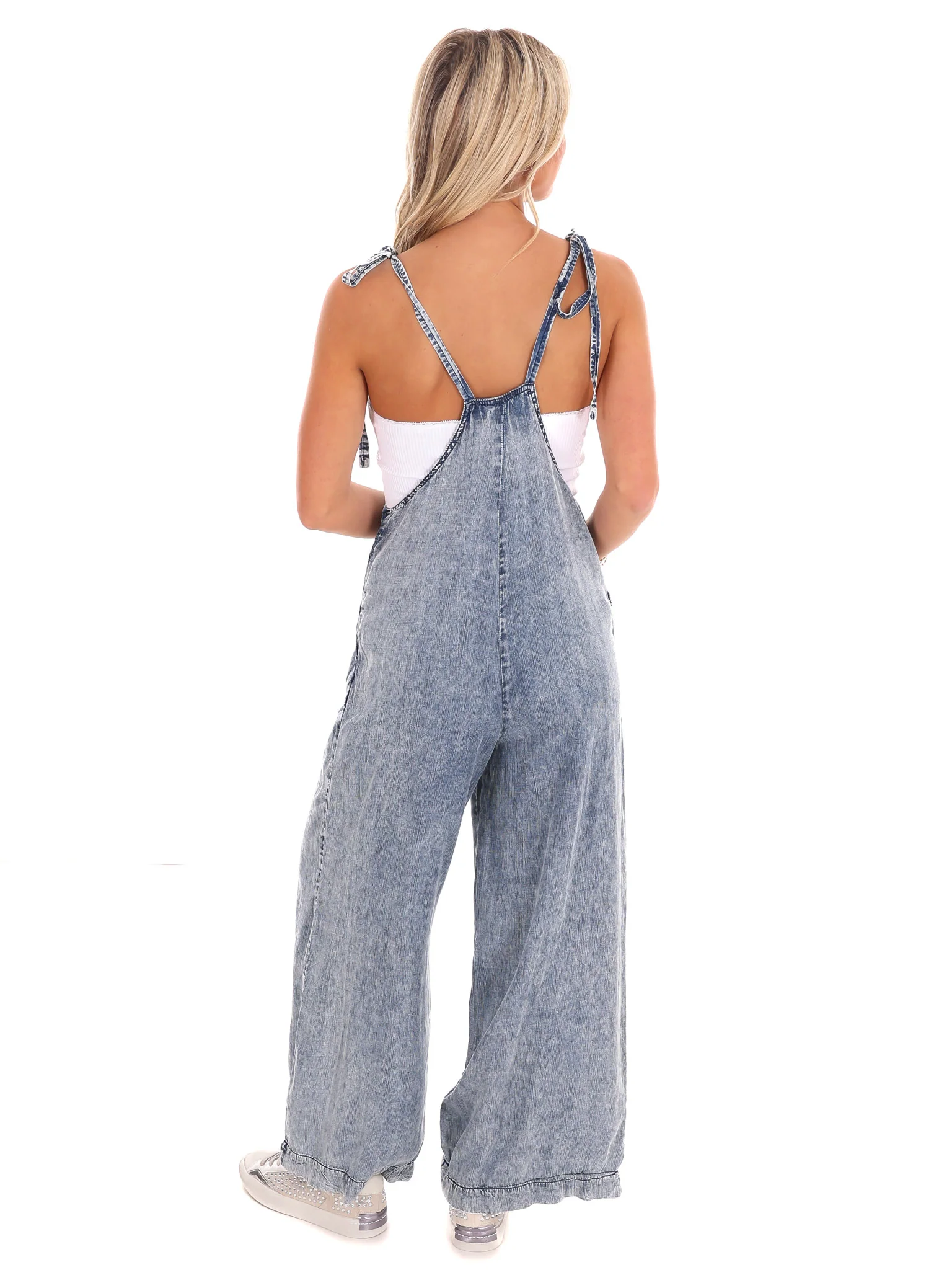 Nobody Like Me Denim Jumpsuit - Image 6