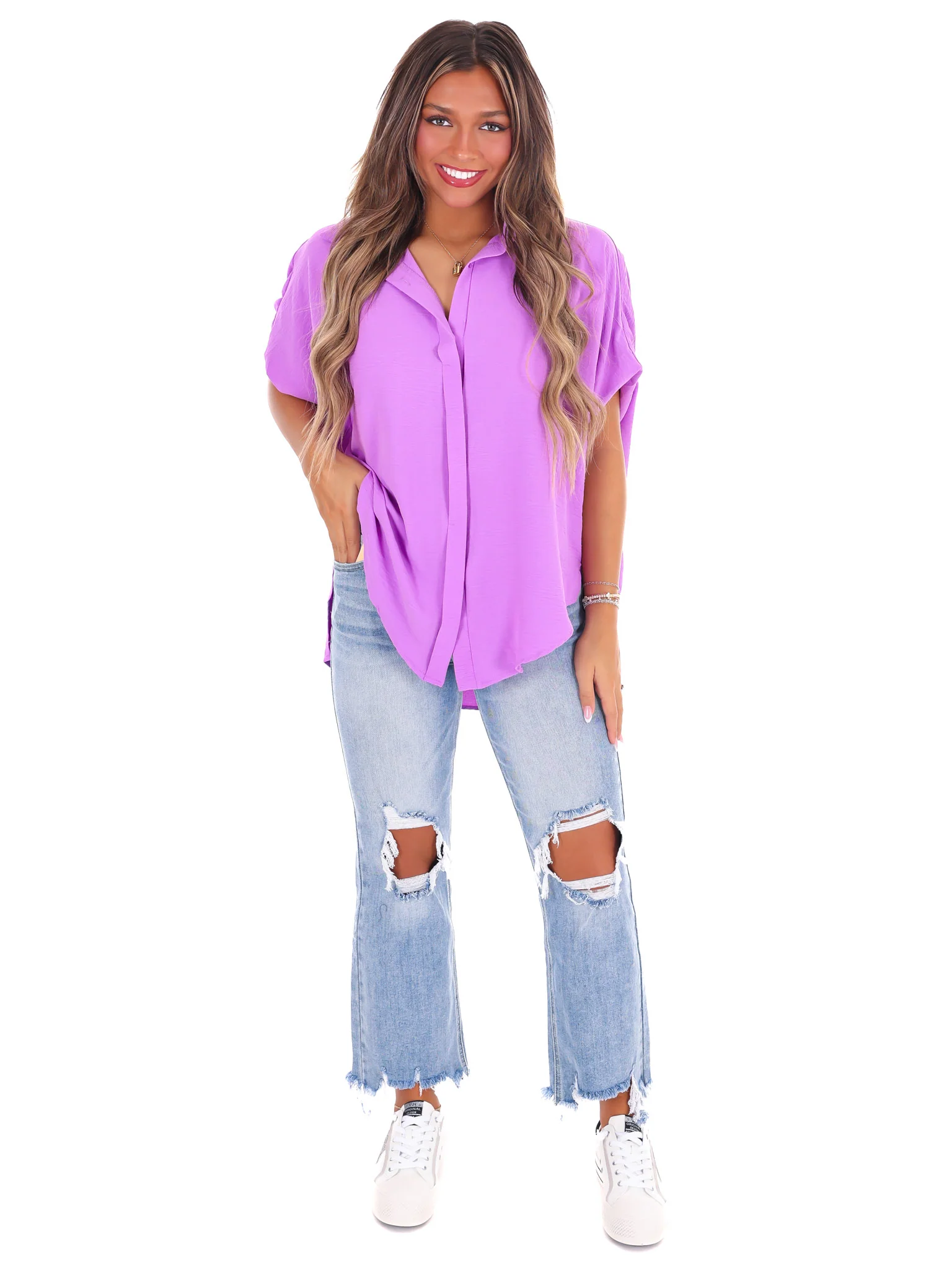 Nothing On You Button Down Top - Image 11