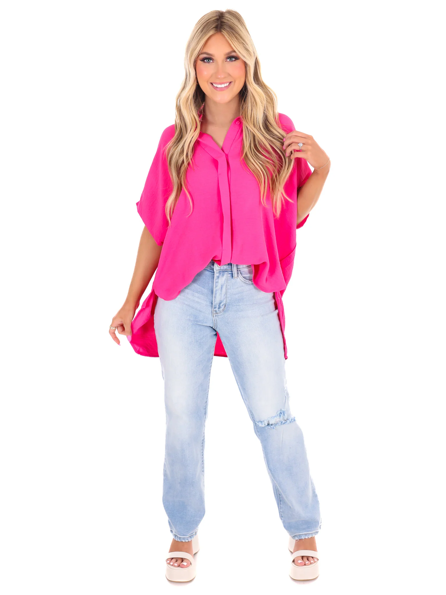 Nothing On You Button Down Top - Image 23