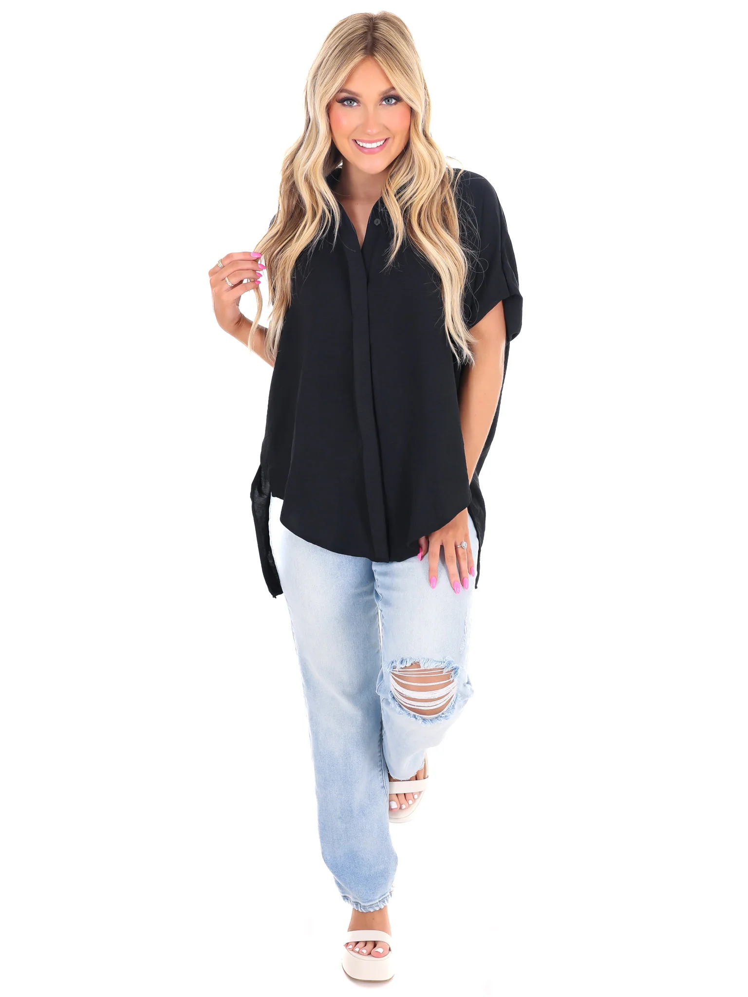 Nothing On You Button Down Top - Image 41