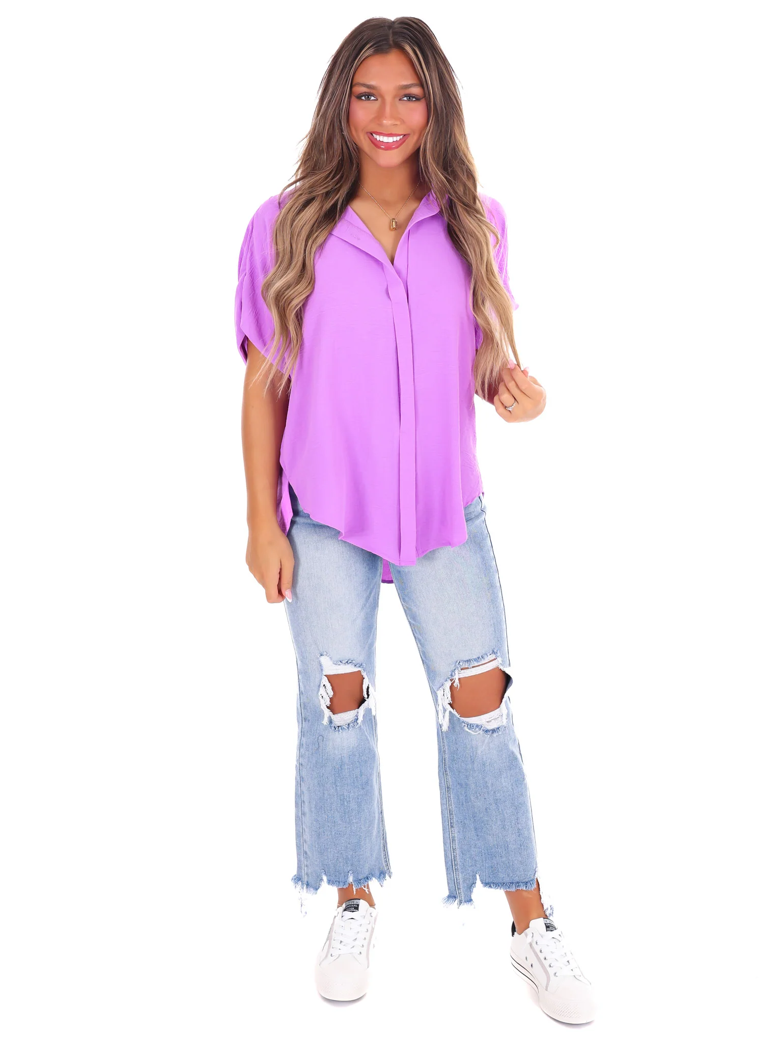 Nothing On You Button Down Top - Image 9