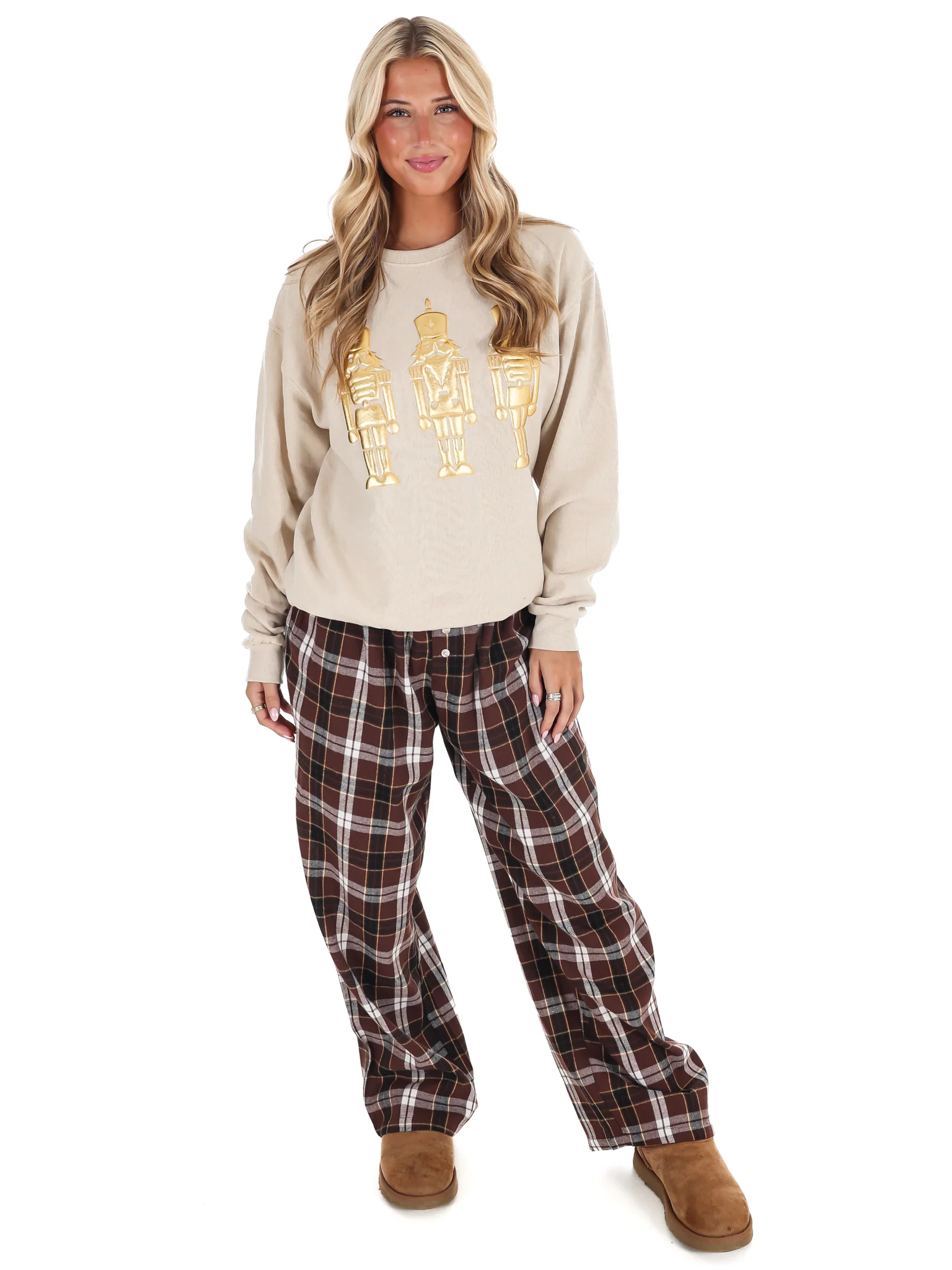 Nutcracker Metallic Puff Sweatshirt - Image 2