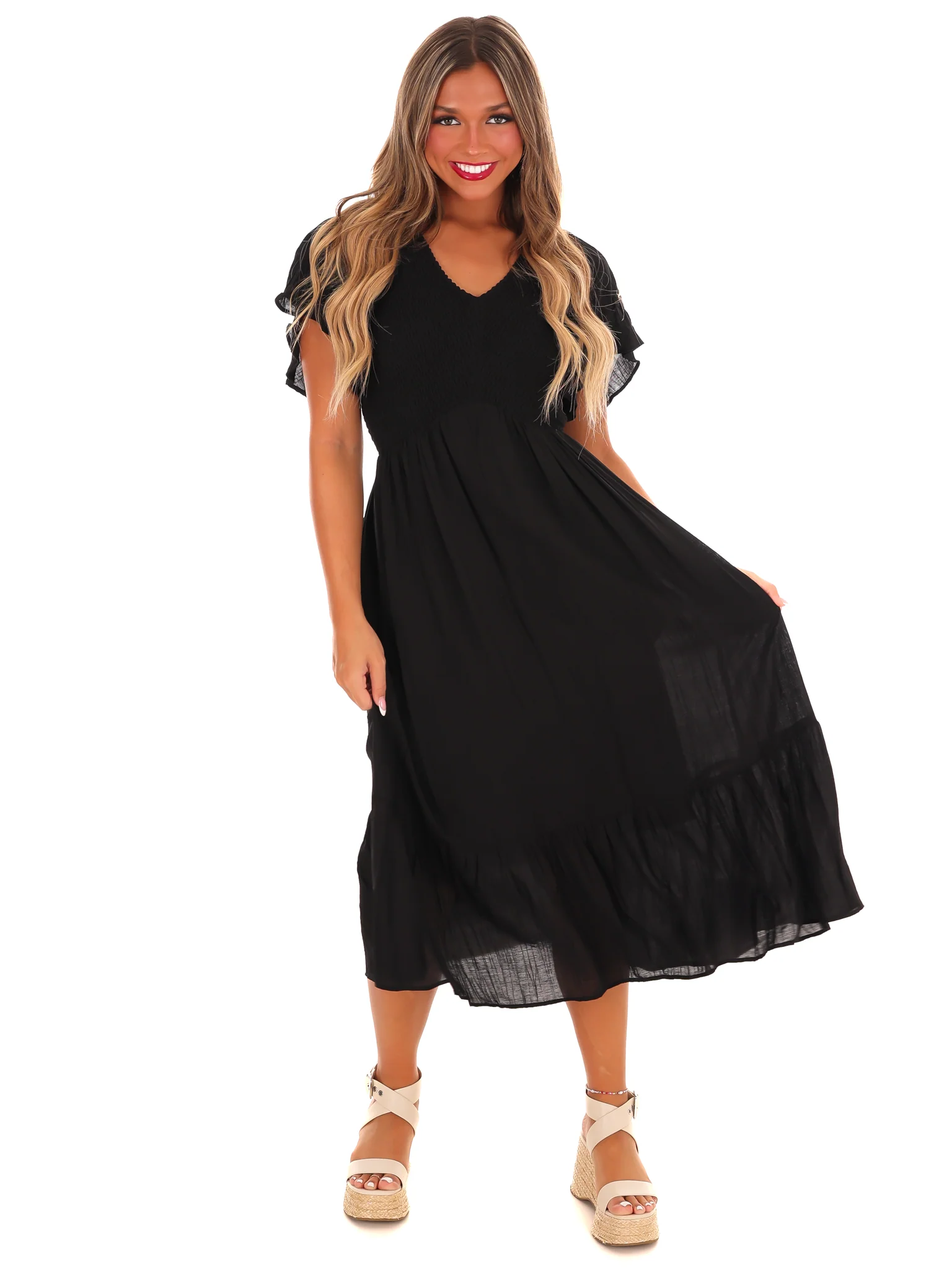Ocean Whisper Maxi Dress - Image 3