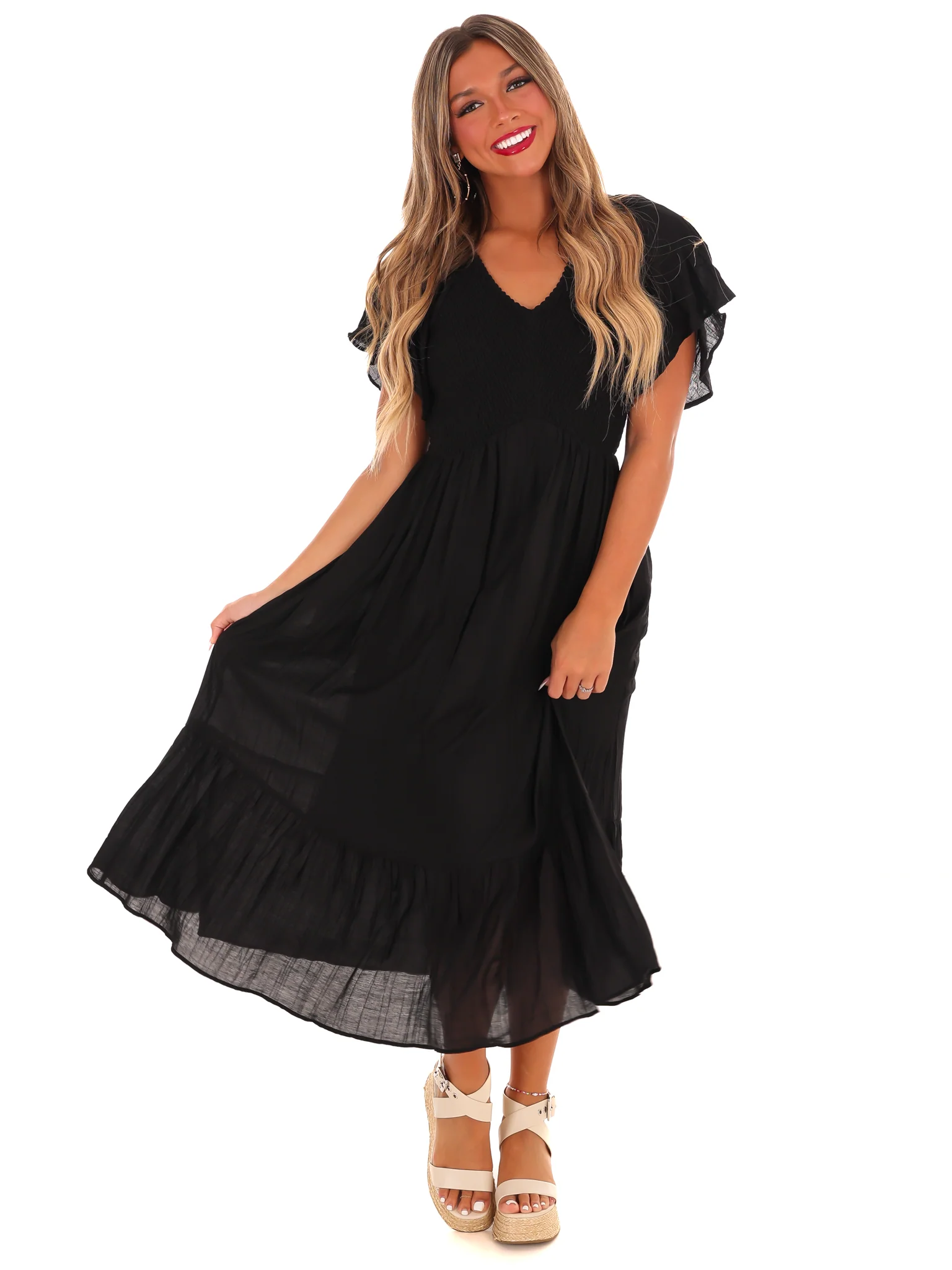 Ocean Whisper Maxi Dress - Image 4
