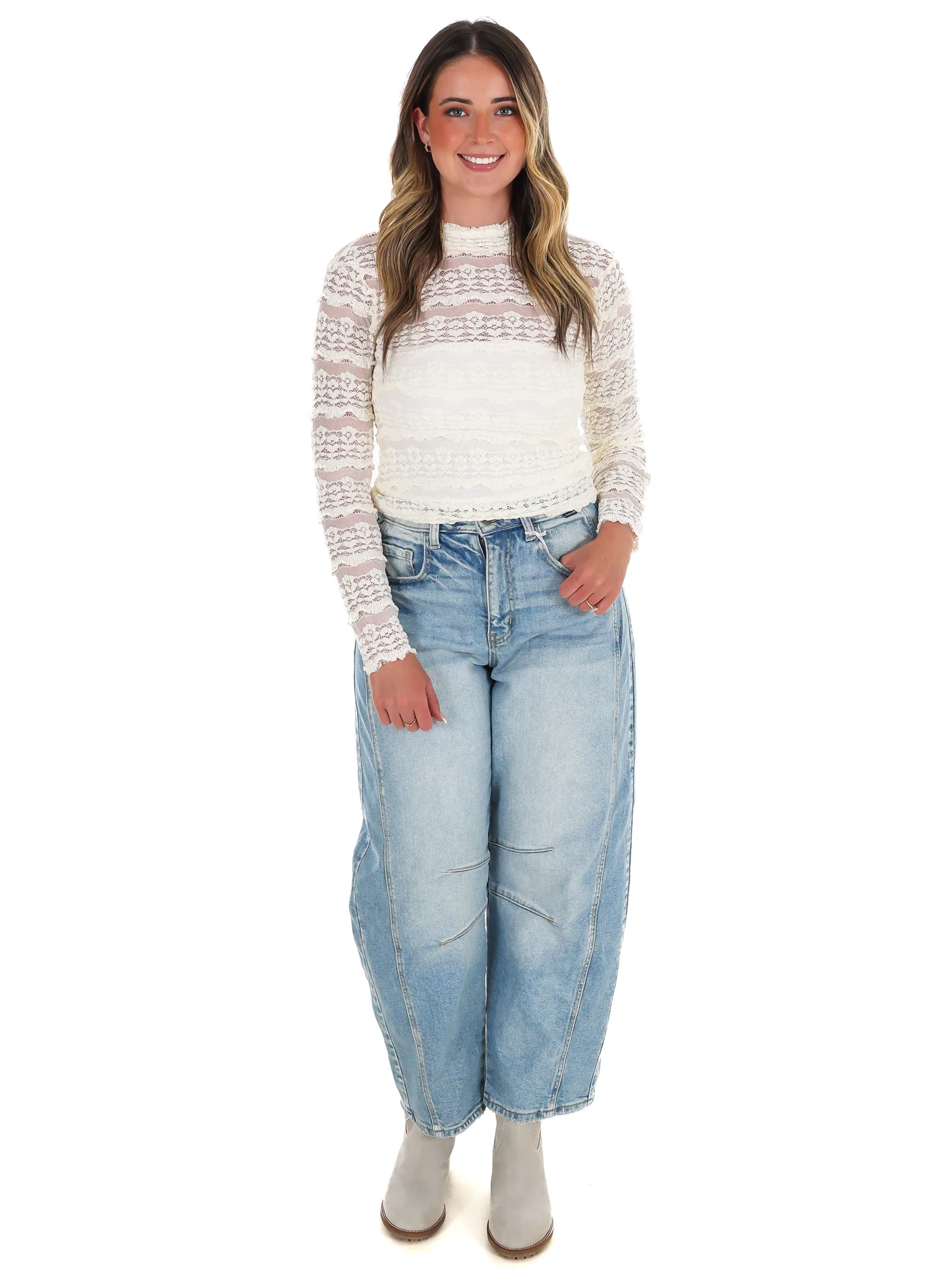Off Topic Lace Top - Image 2