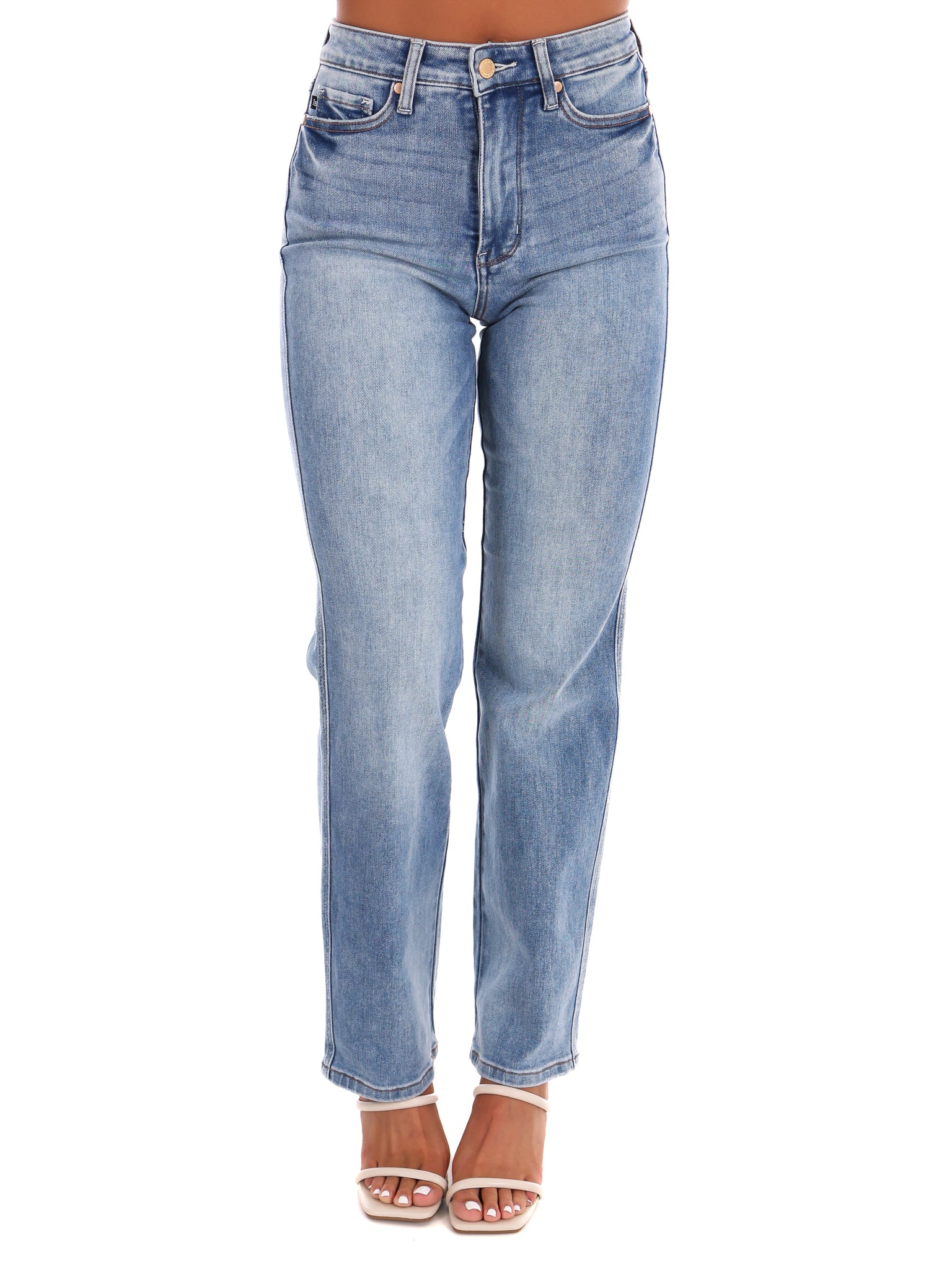 One I Loved Tummy Control Straight Jeans - Image 2