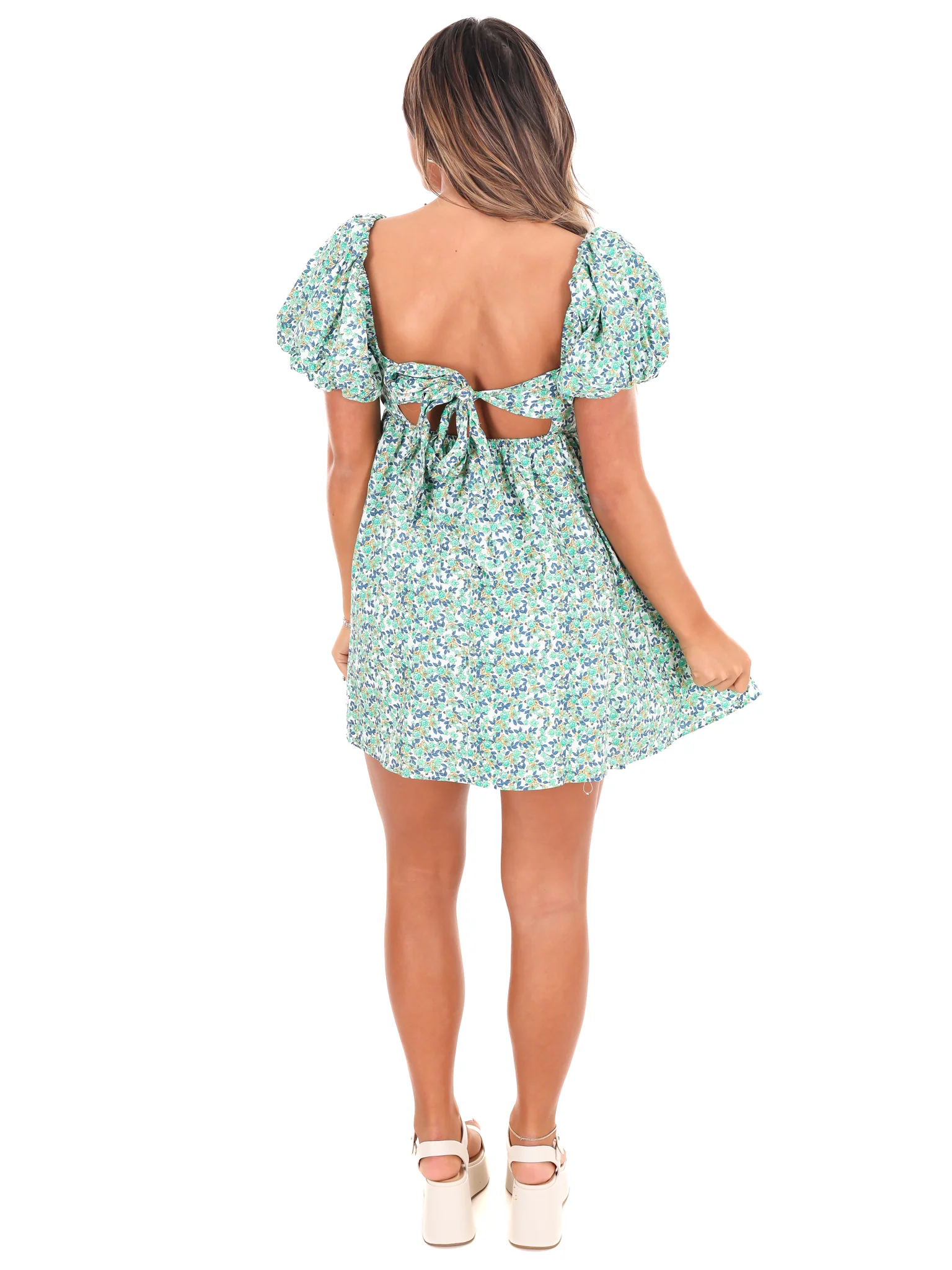 One Thing Right Floral Dress - Image 15