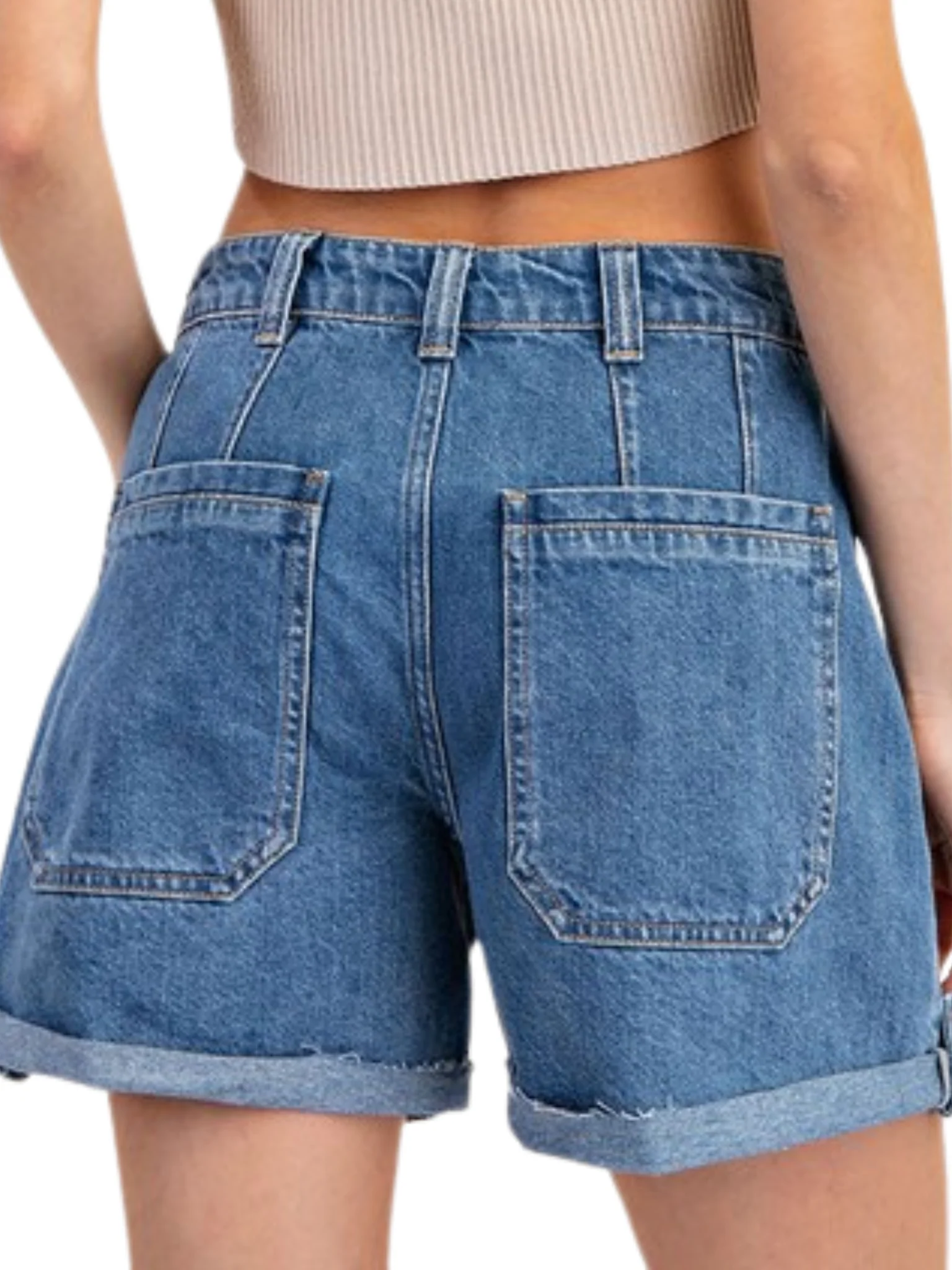 One Way or Another Denim Shorts - Image 3