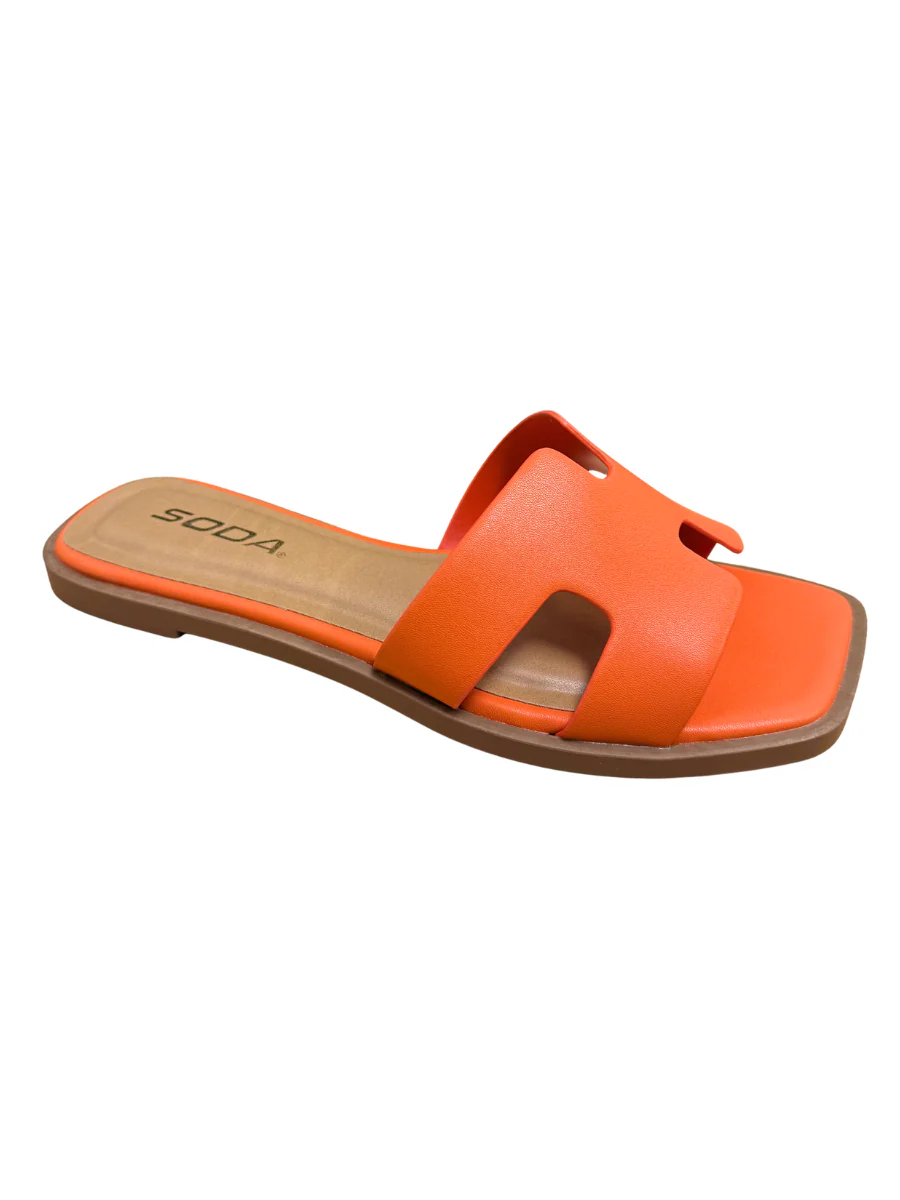 Orange Gameday Sandals