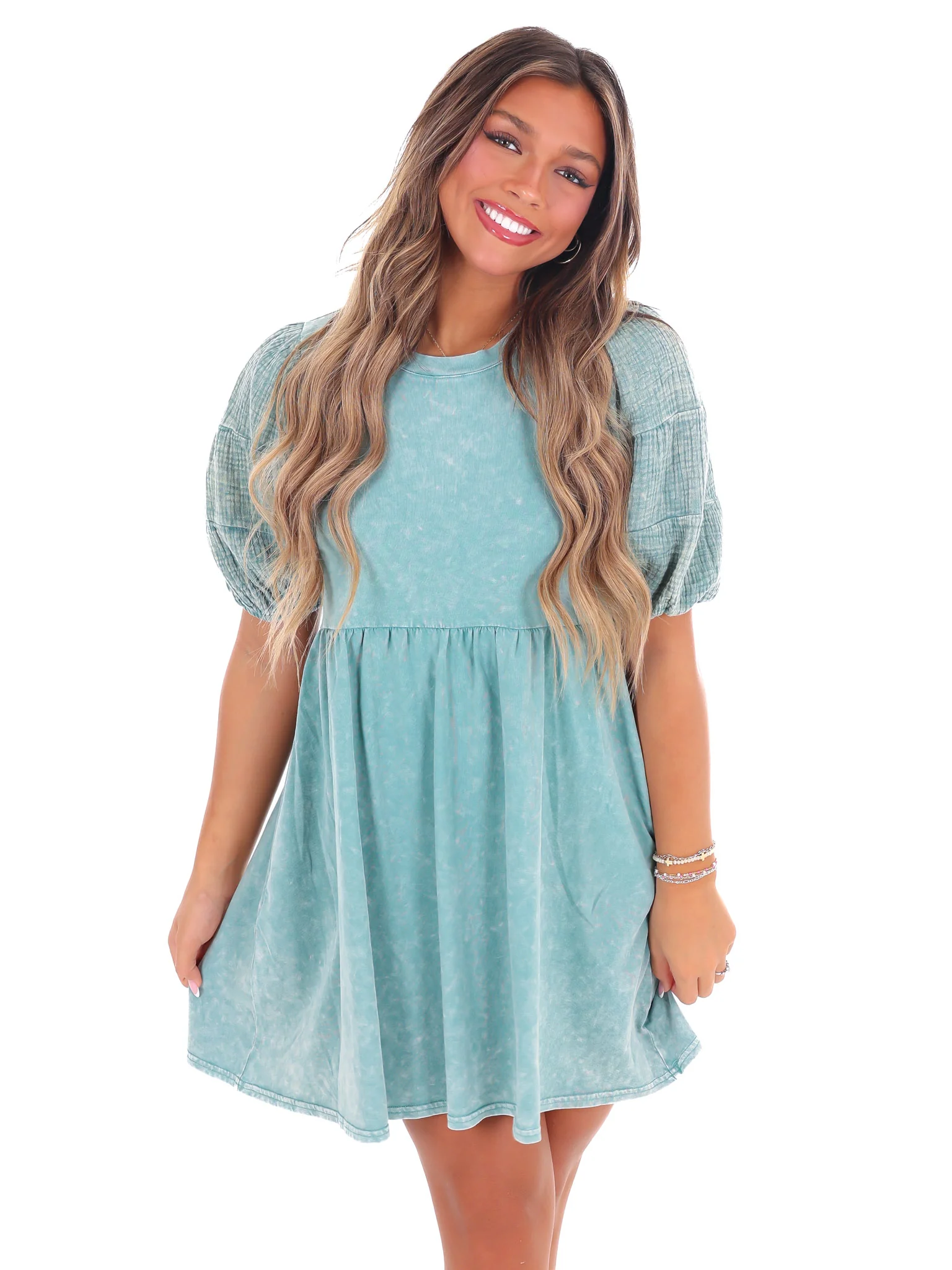 Out of Reach Gauze Mini Dress - Image 22