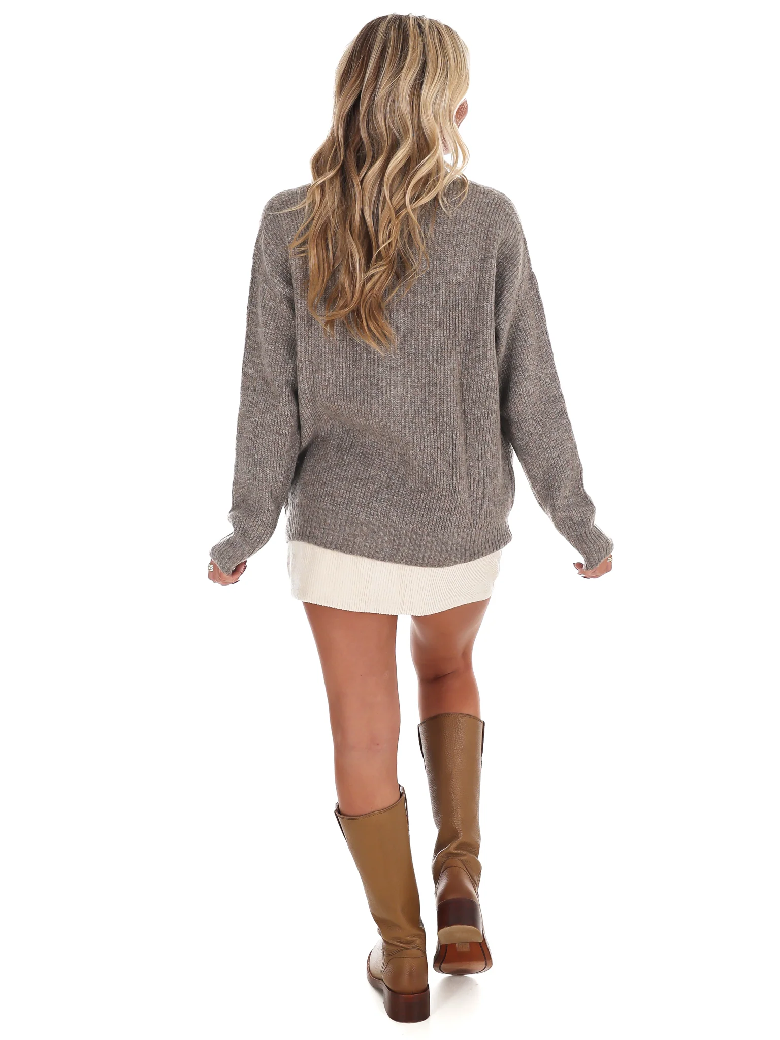 Oversized Button Up Cozy Cardigan Doorbuster - Image 38