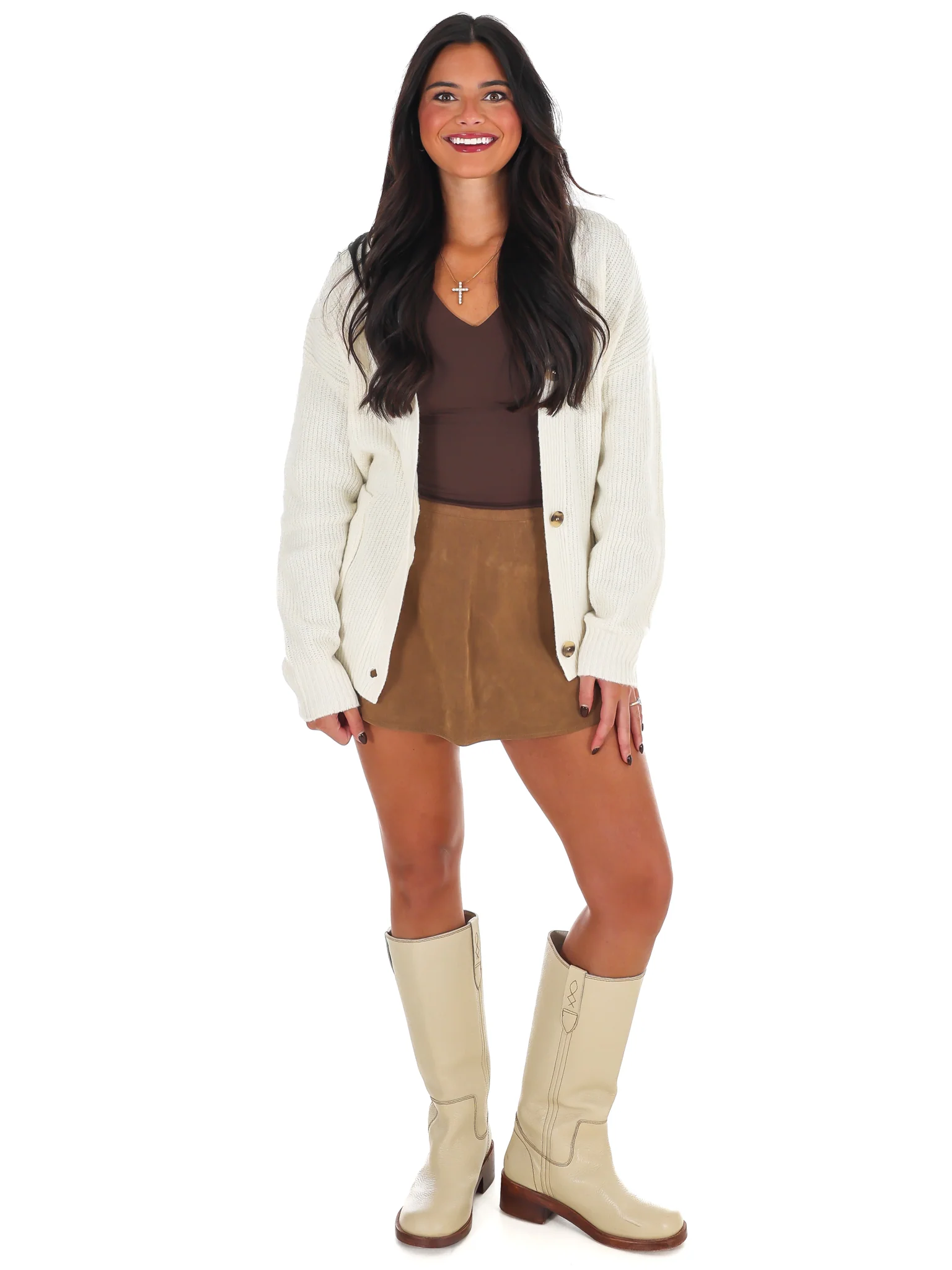 Oversized Button Up Cozy Cardigan Doorbuster - Image 40