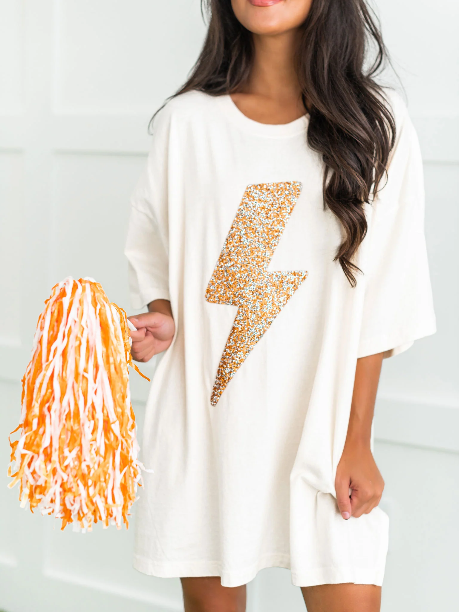 Oversized Lightning Bolt Tee - Image 5