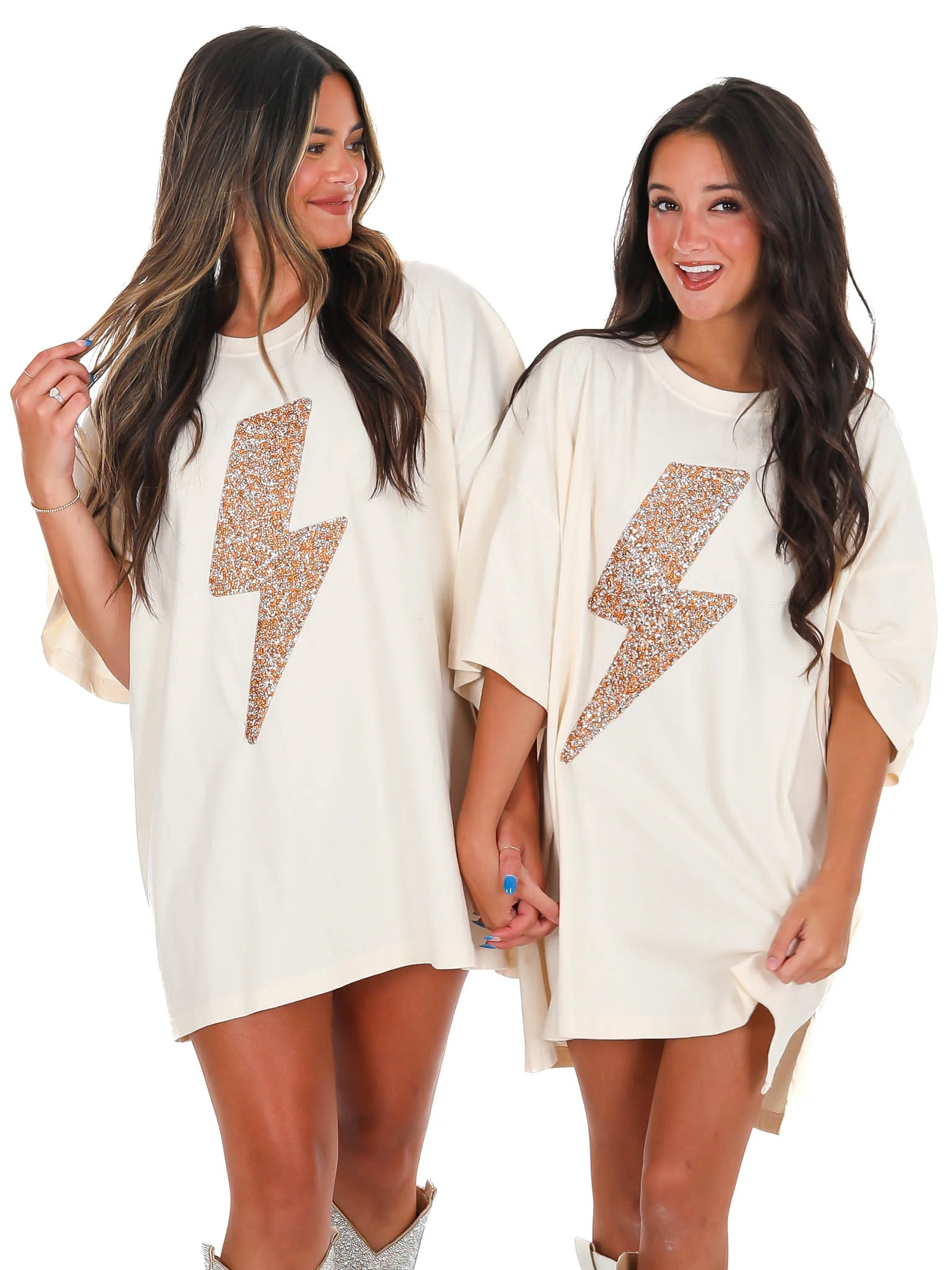 Oversized Lightning Bolt Tee - Image 7