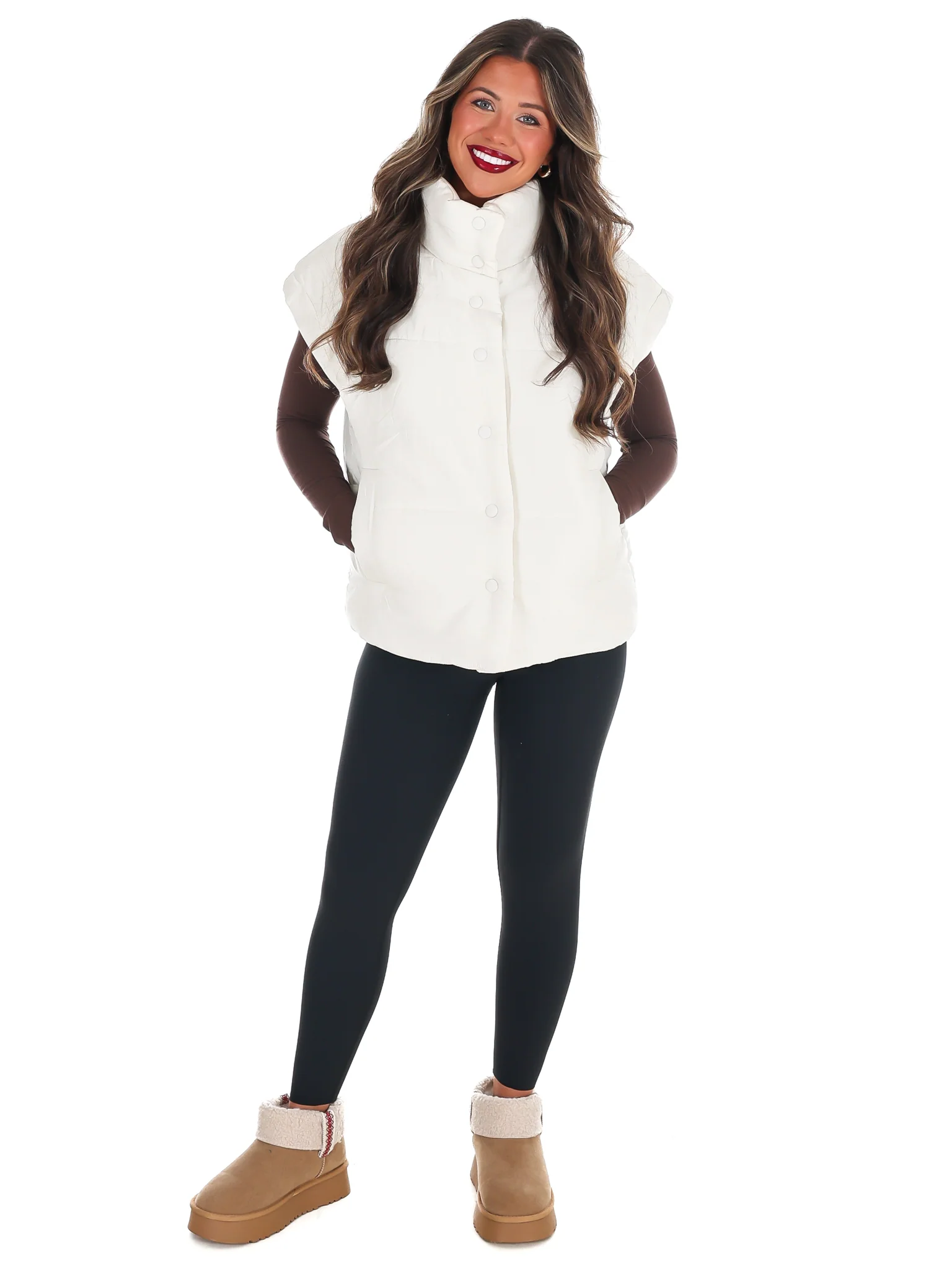 Oversized Puffer Vest Doorbuster - Image 11