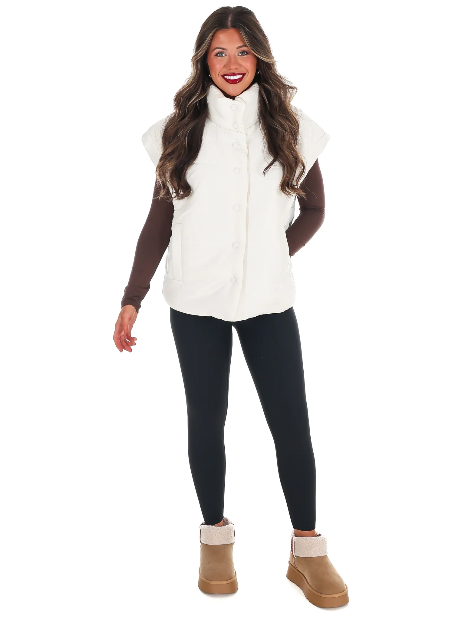 Oversized Puffer Vest Doorbuster - Image 13