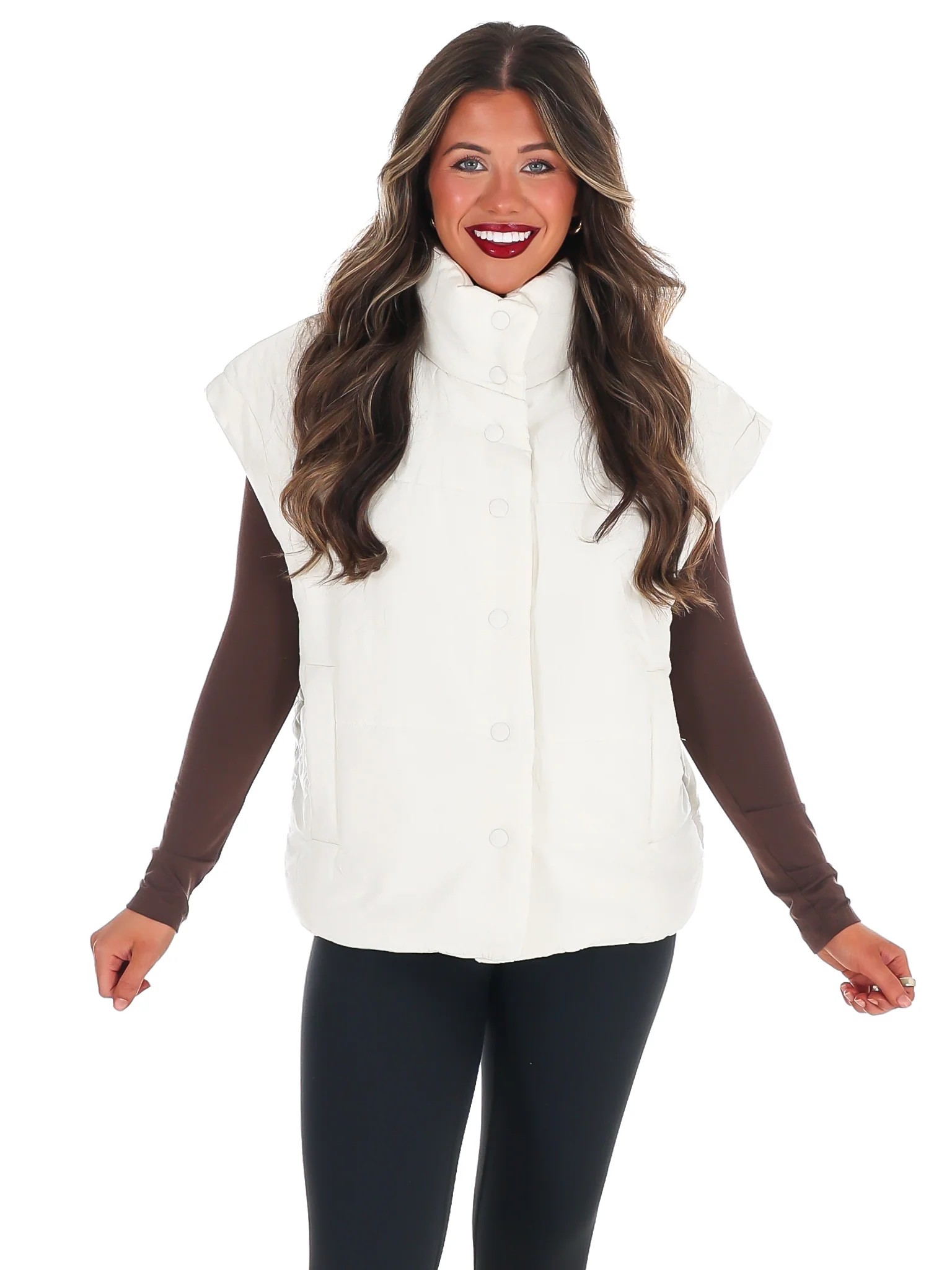 Oversized Puffer Vest Doorbuster - Image 16