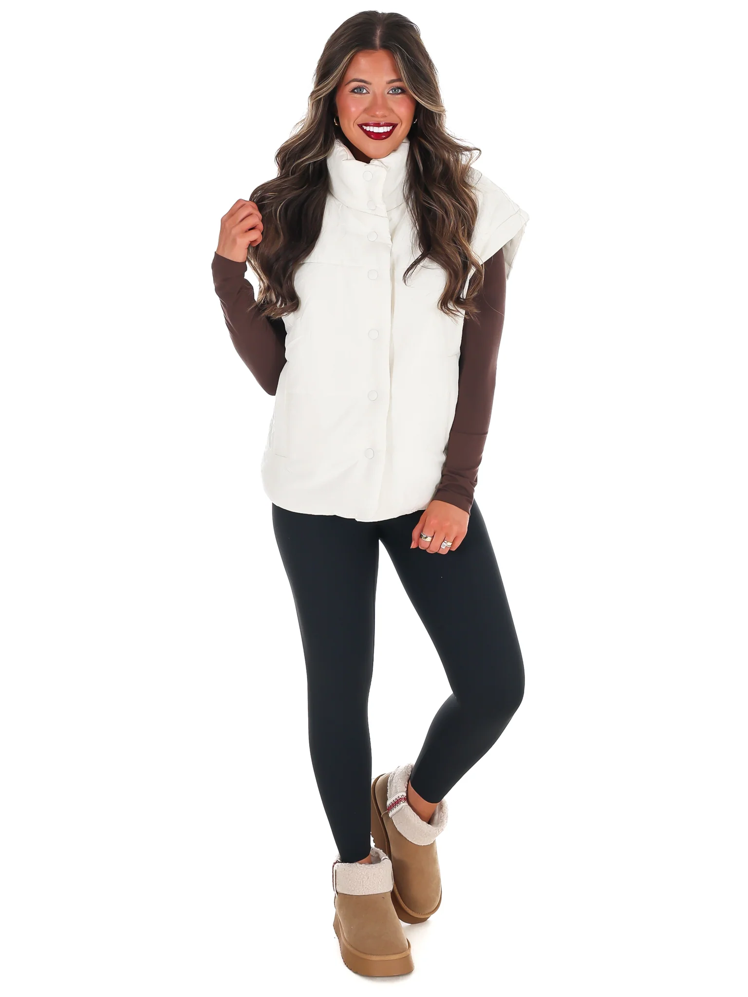 Oversized Puffer Vest Doorbuster - Image 17