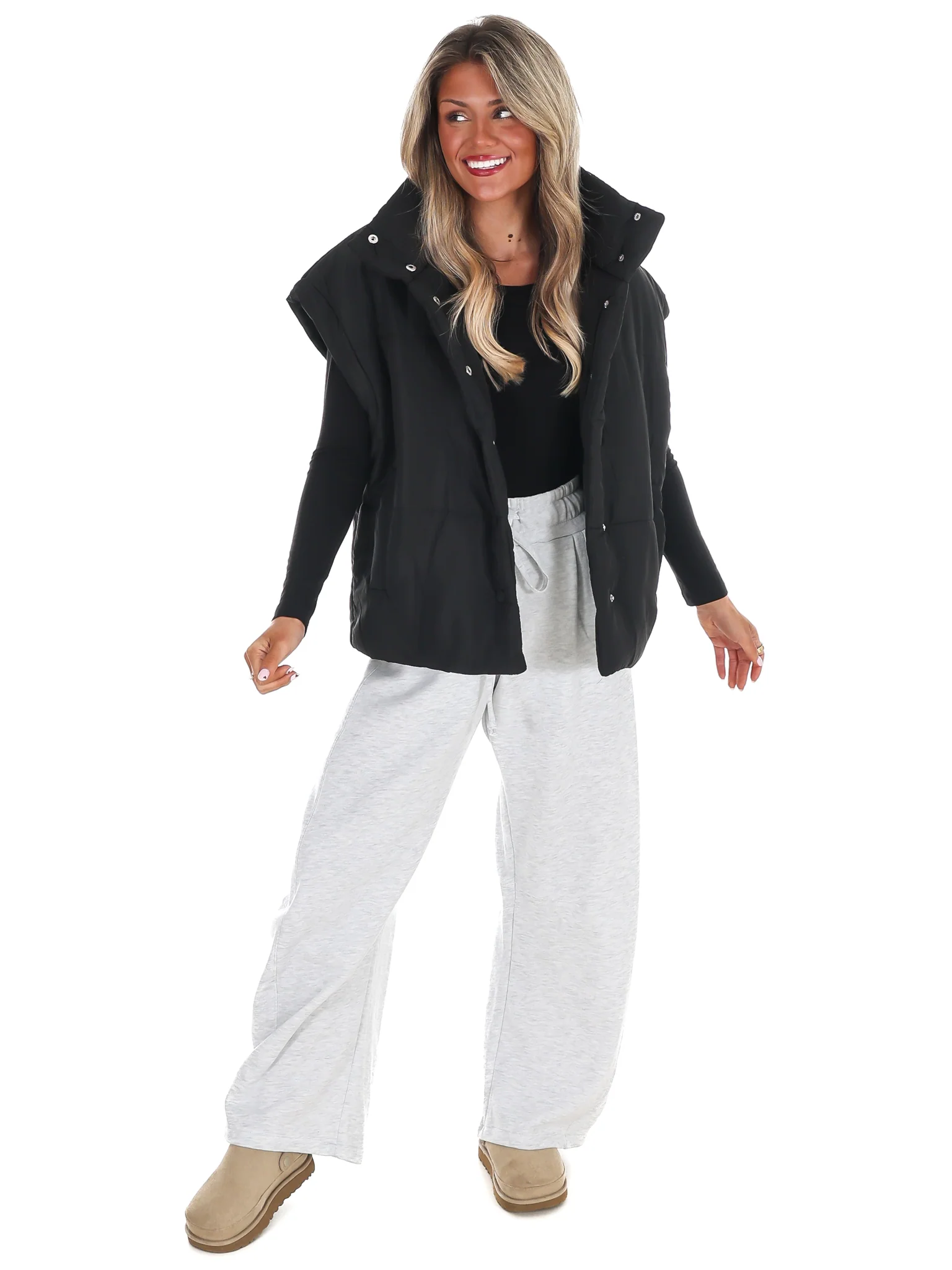 Oversized Puffer Vest Doorbuster - Image 34