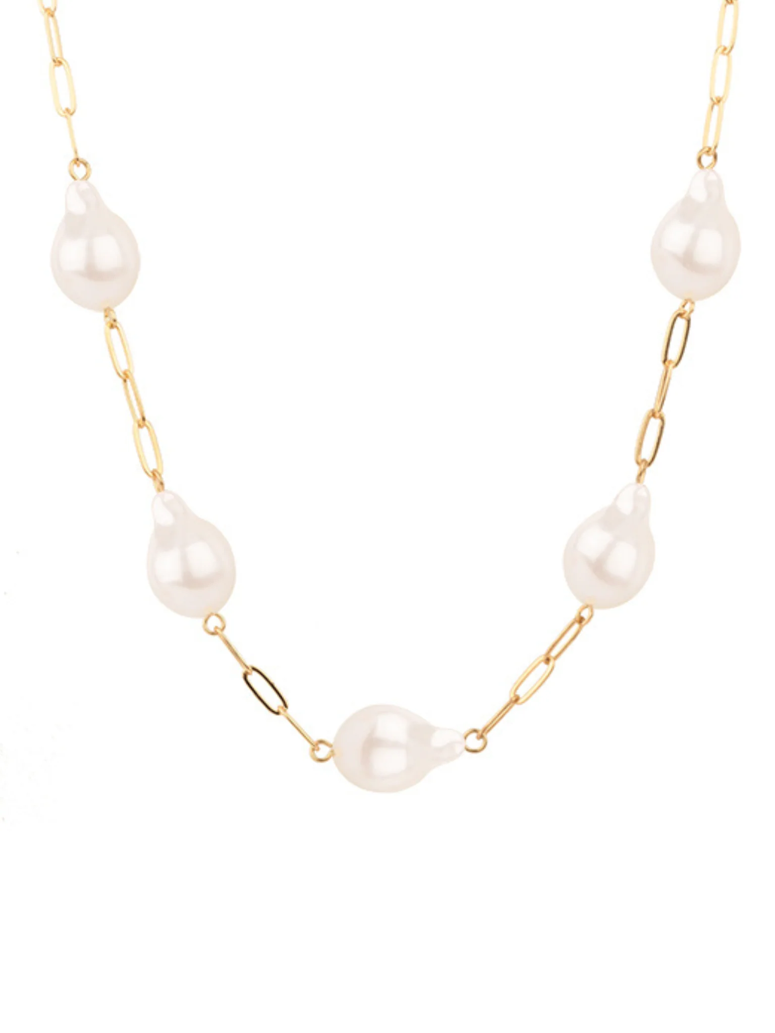 Pearl Link Necklace