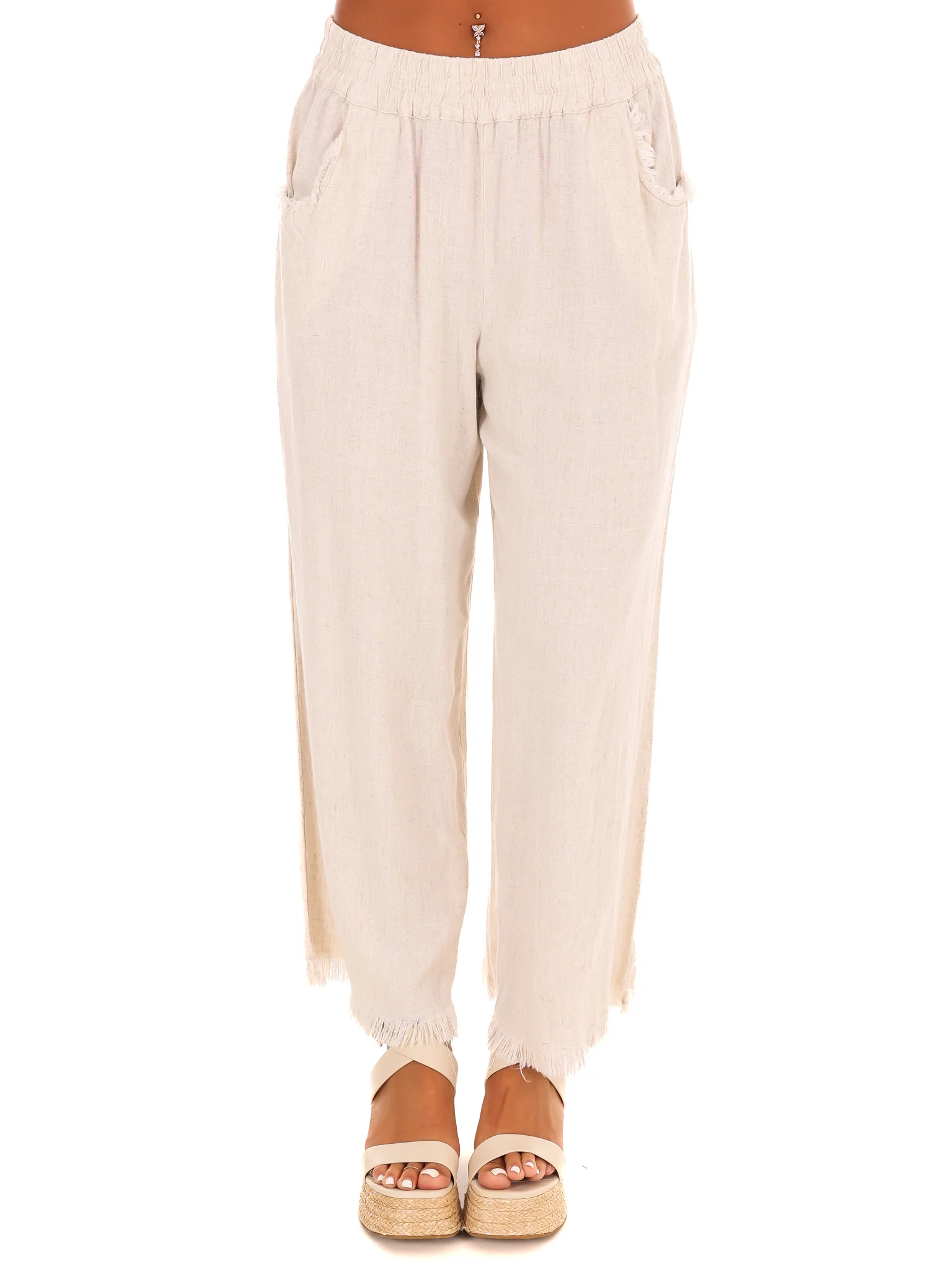 Perfect Fit Linen Pants - Image 3