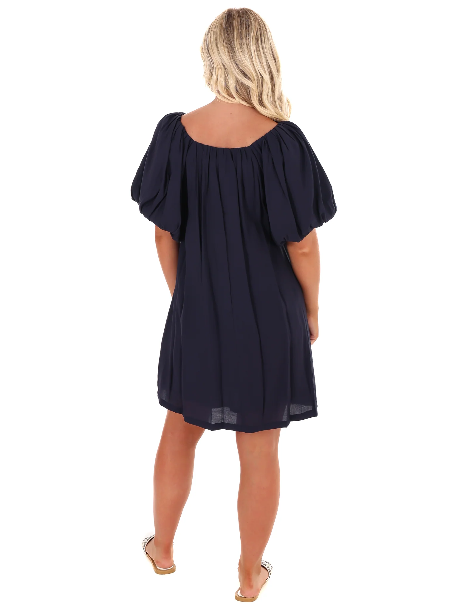Perfectly Pleated Mini Dress - Image 7