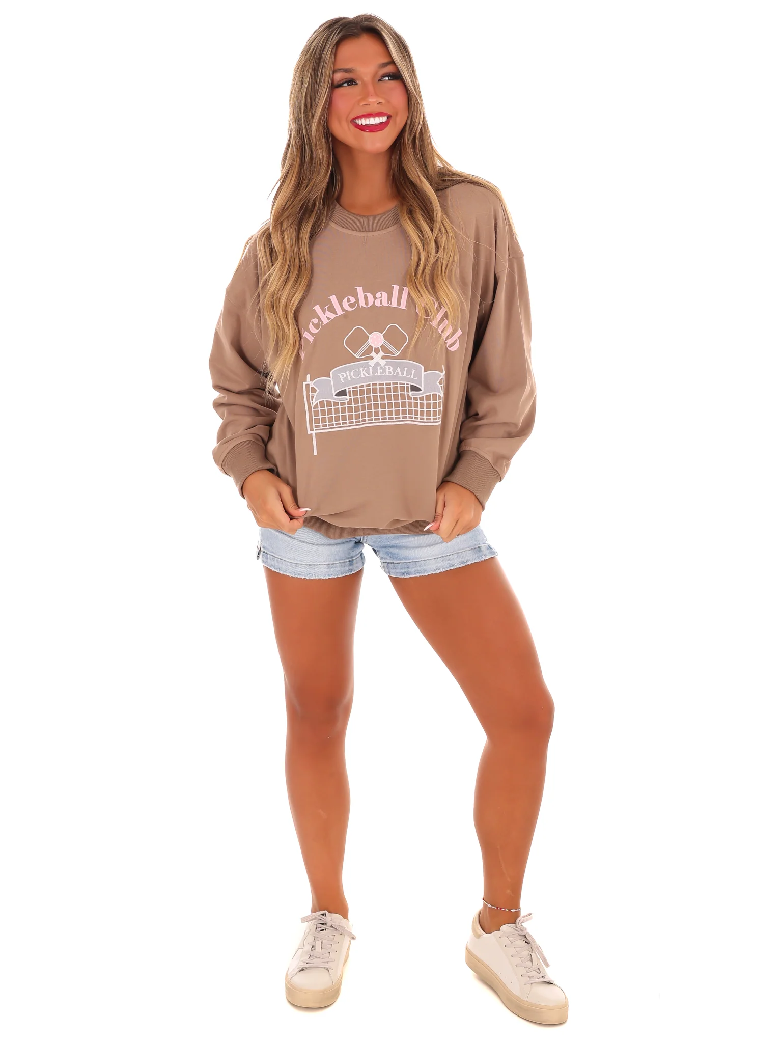 Pickleball Club Oversized Sweatshirt - Image 11