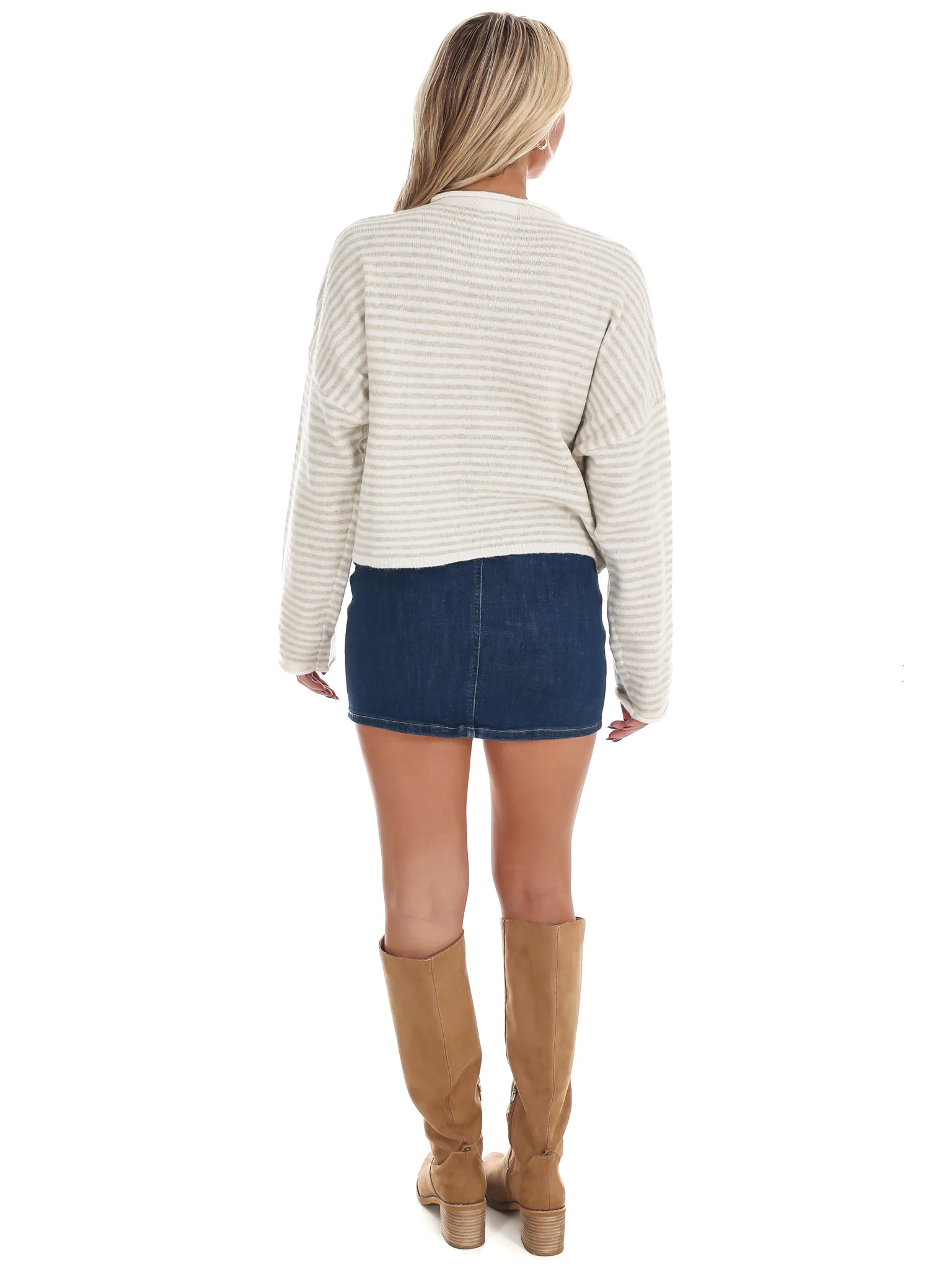 Piper Mini Stripe Cardigan - Image 9