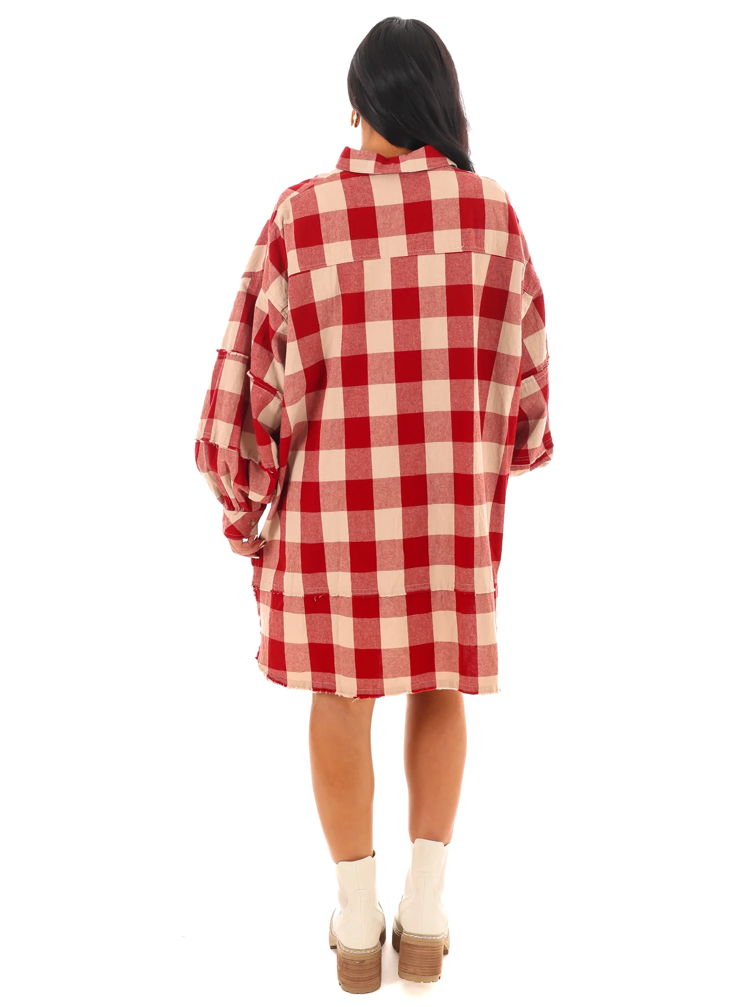 Plaid Days Tunic Dress - Image 15