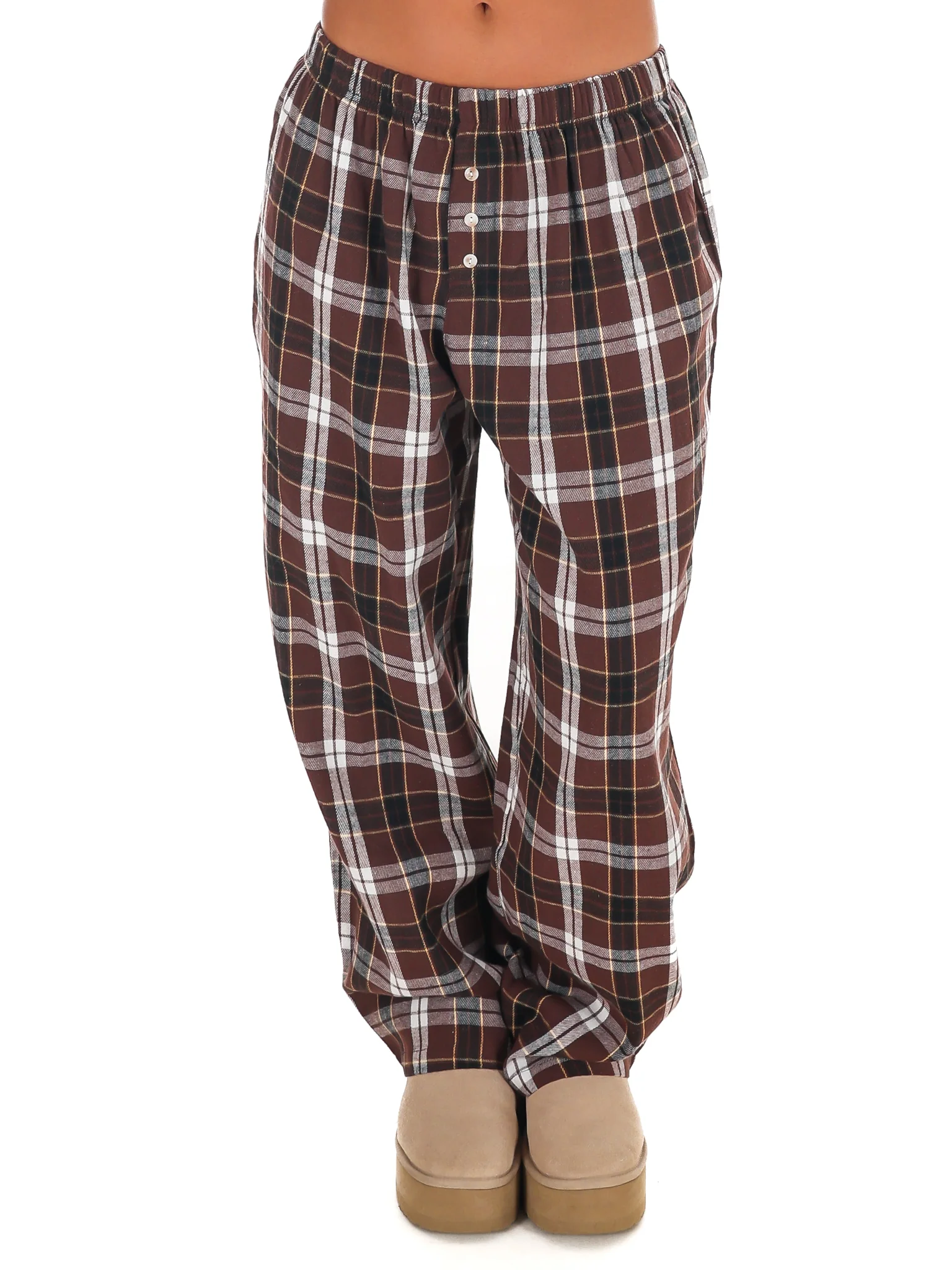 Plaid Lounge Pants Doorbuster - Image 3