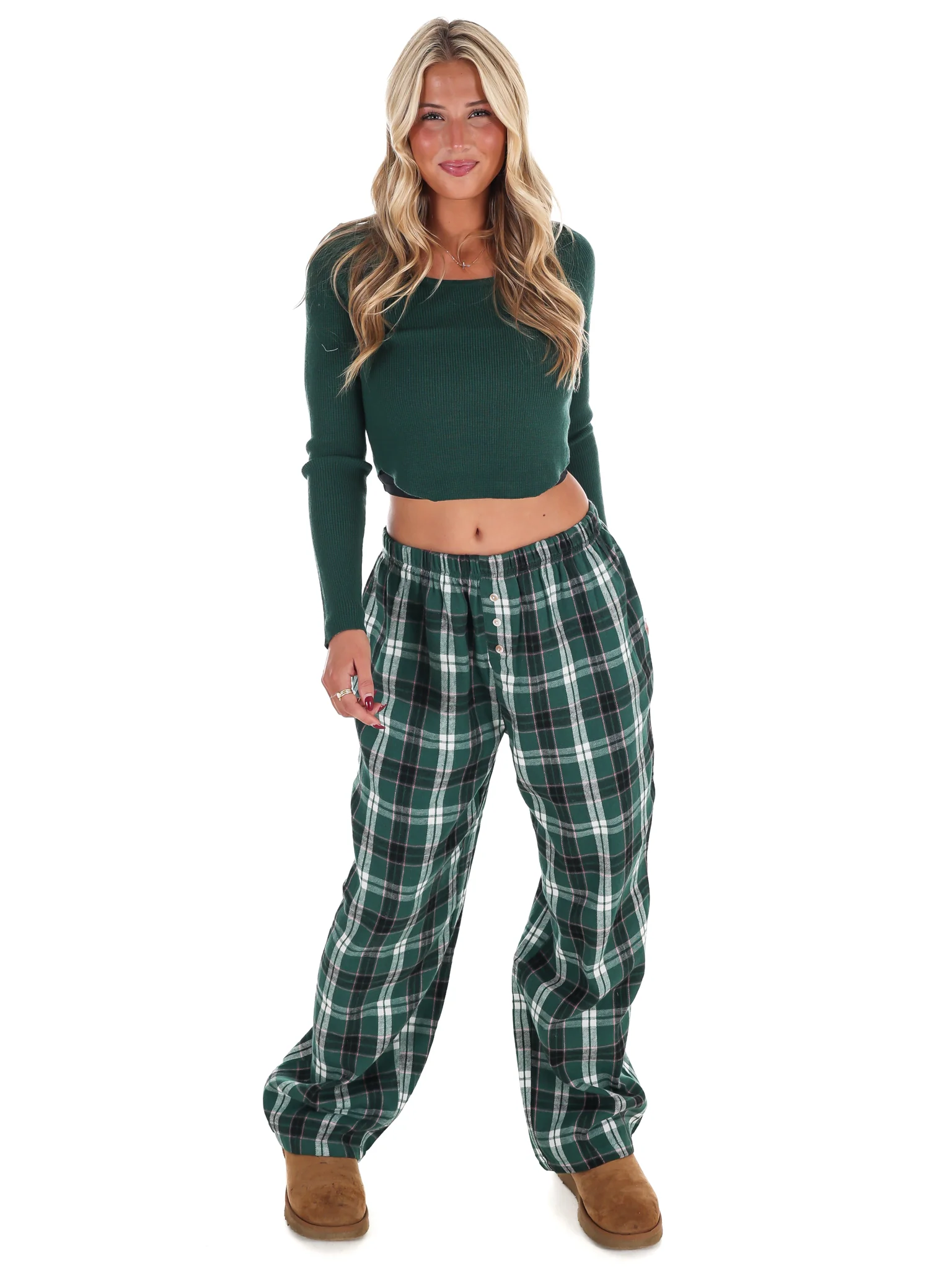 Plaid Lounge Pants Doorbuster - Image 30
