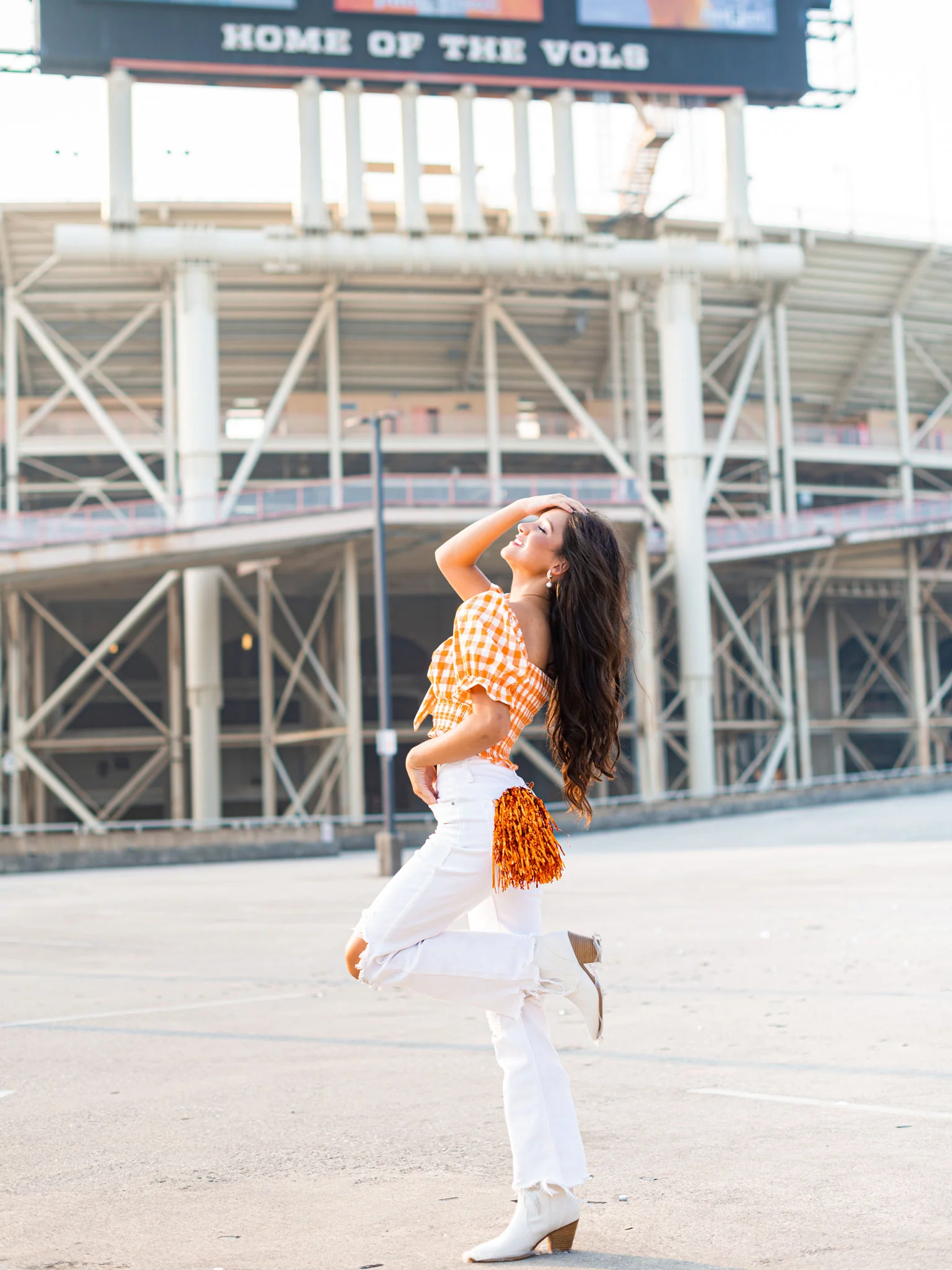 Play With Your Heart Gingham Crop Top - Image 2