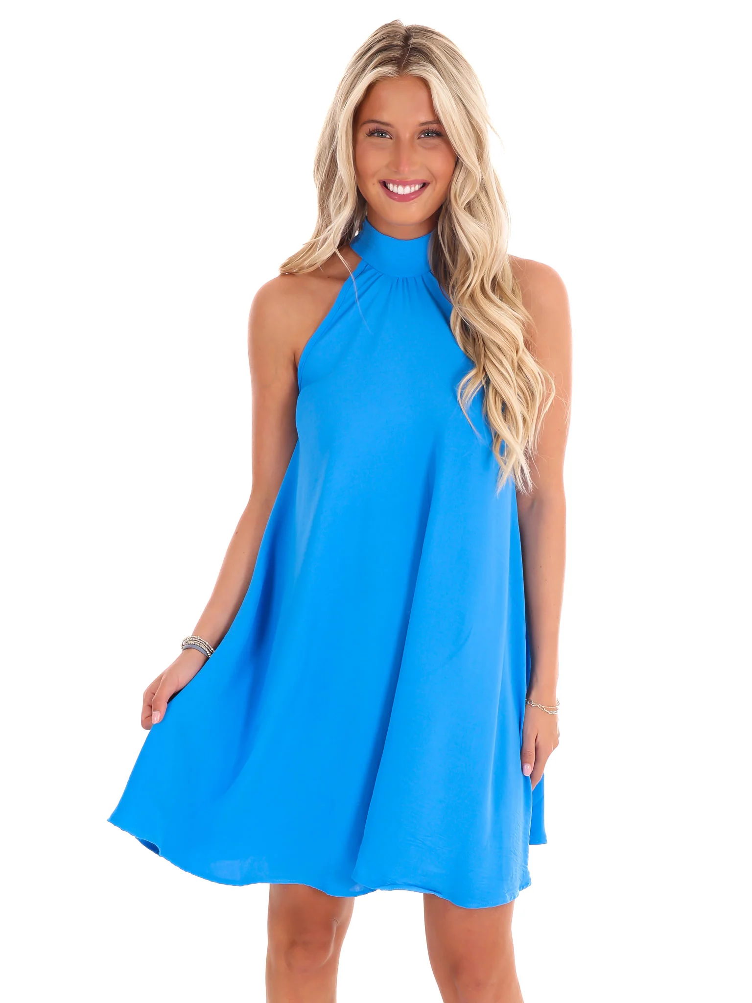 Pocket of Sunshine Halter Neck Dress - Image 12