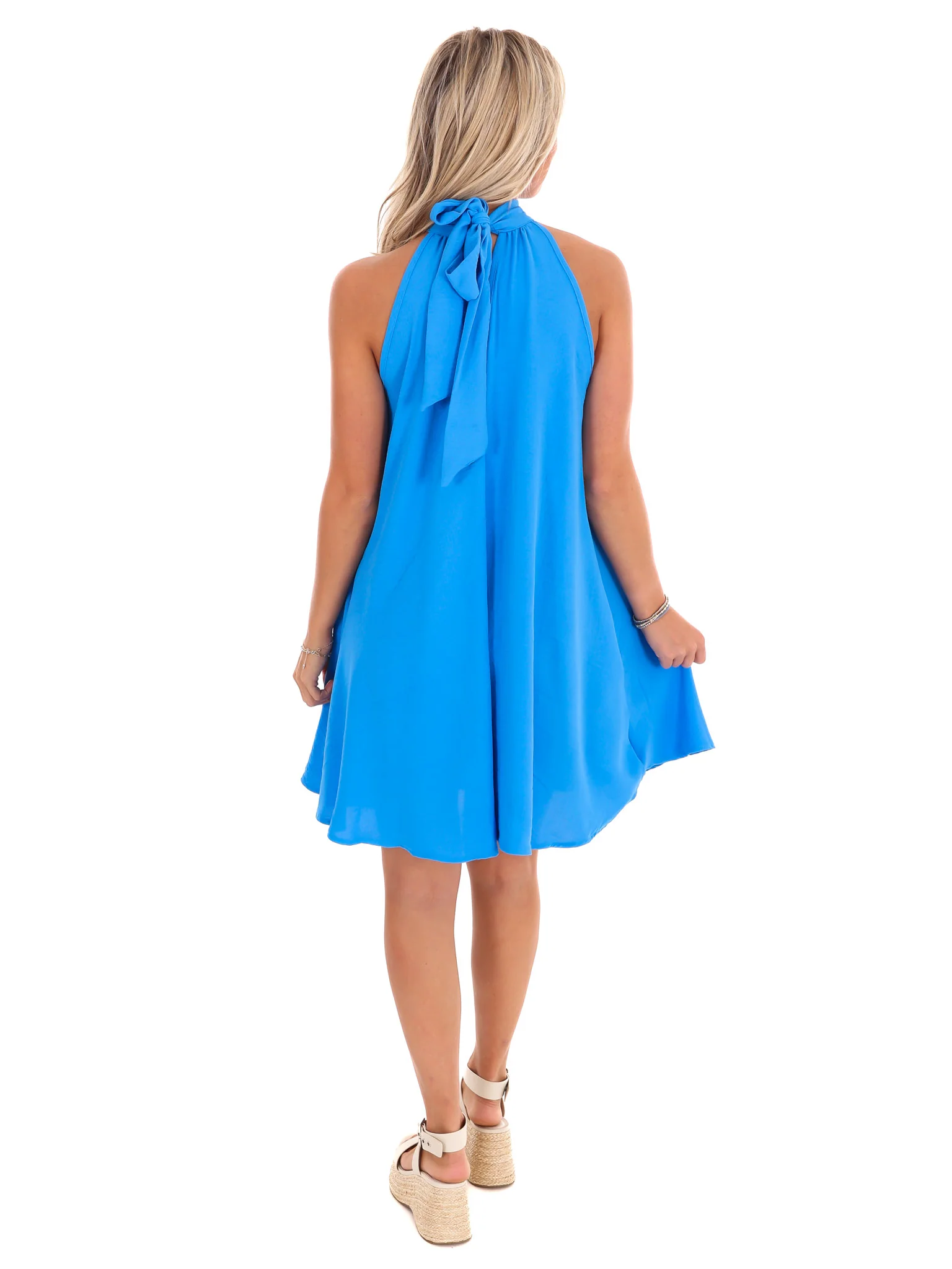Pocket of Sunshine Halter Neck Dress - Image 13