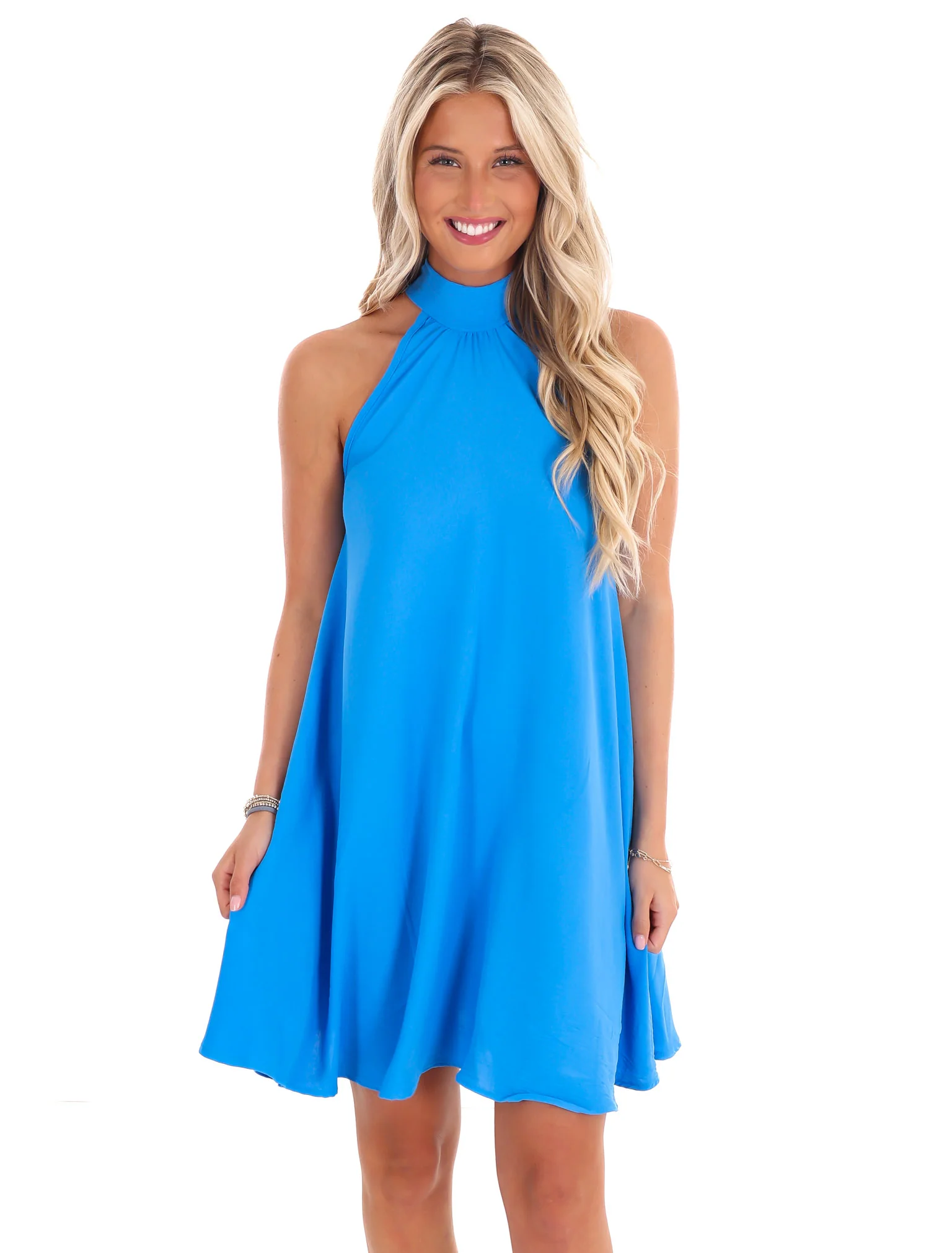 Pocket of Sunshine Halter Neck Dress - Image 8