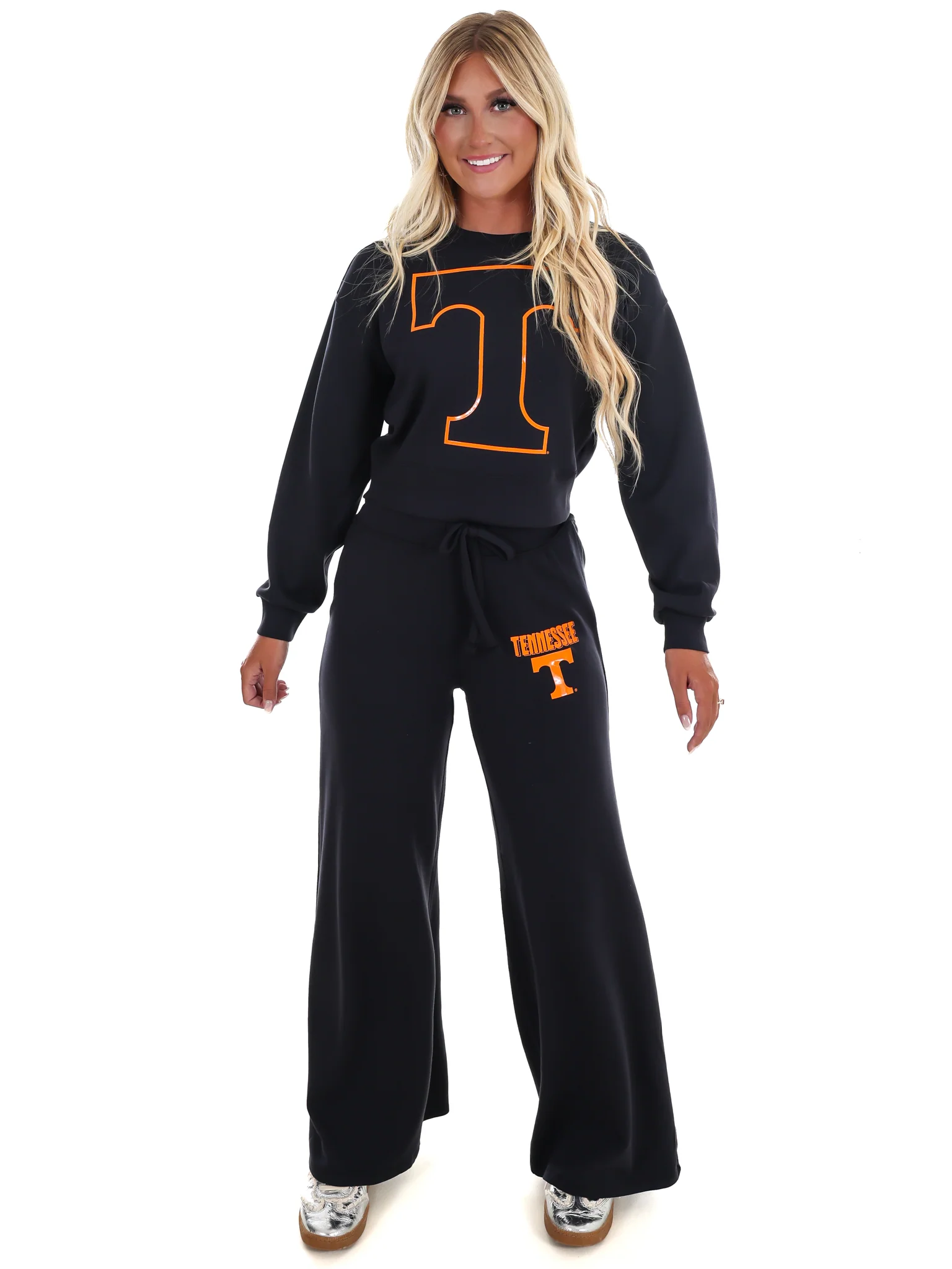 Power T Long Sleeve Crop Top - Image 8