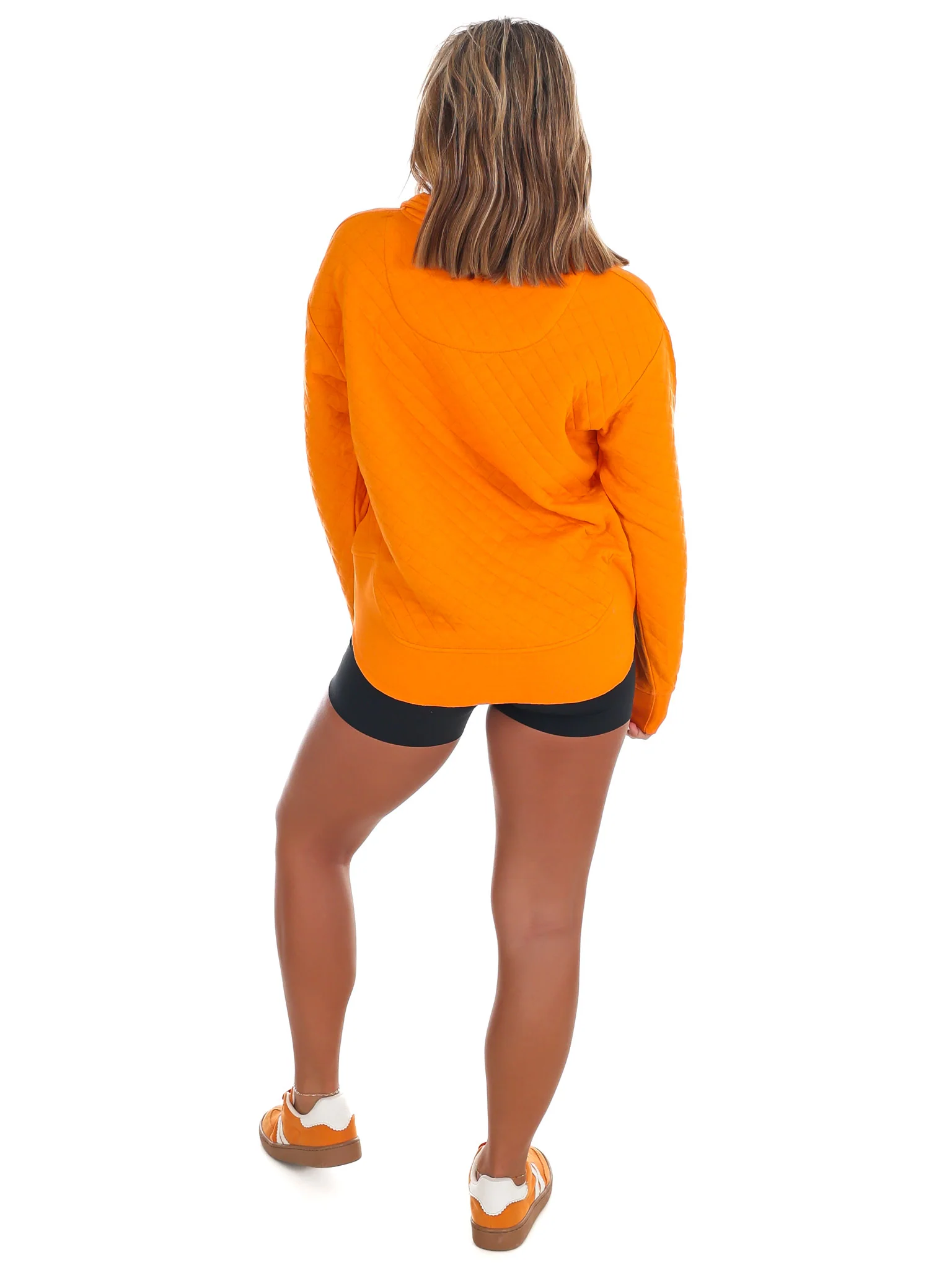 Power T Quilted Quarter Zip Pullover - Image 9