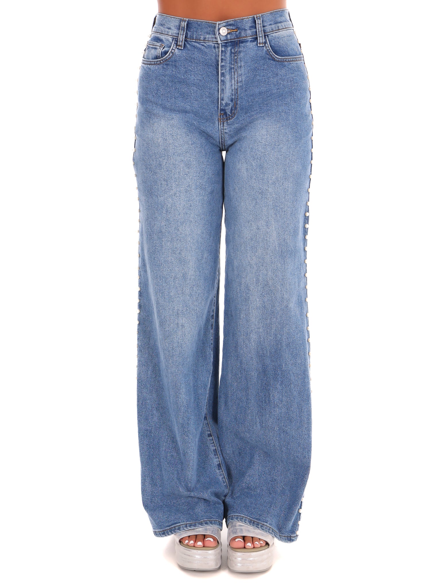 Practice Makes Perfect Pearl High Rise Jeans - Image 4