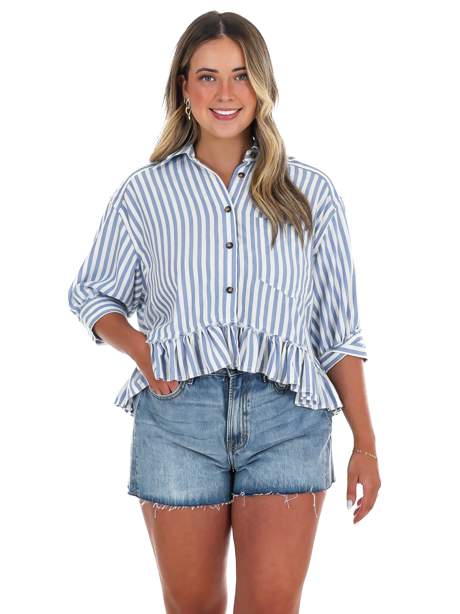 Pretty Prep Stripe Top - Image 5