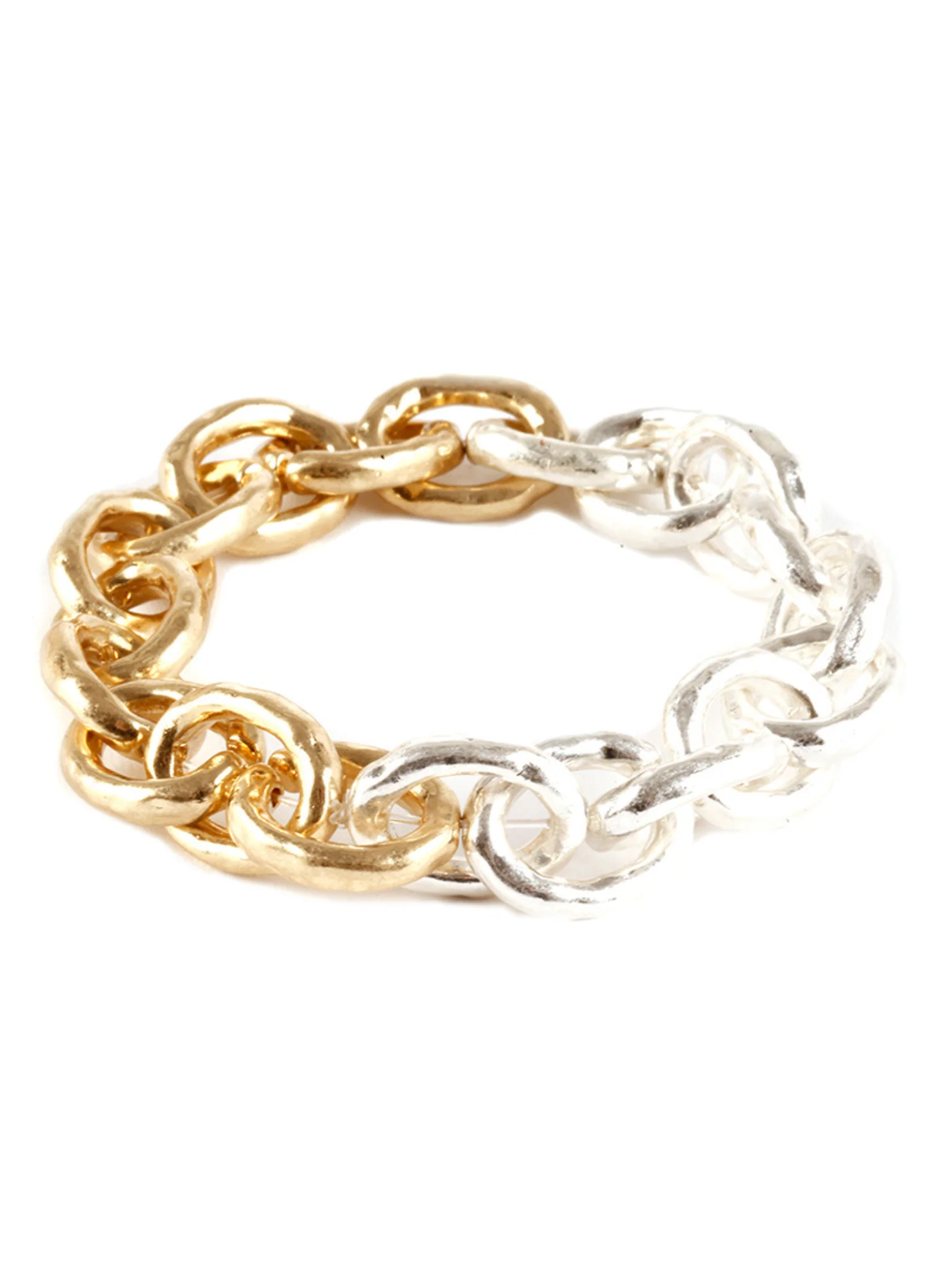 Pure Elastic Link Texture Bracelet - Image 3