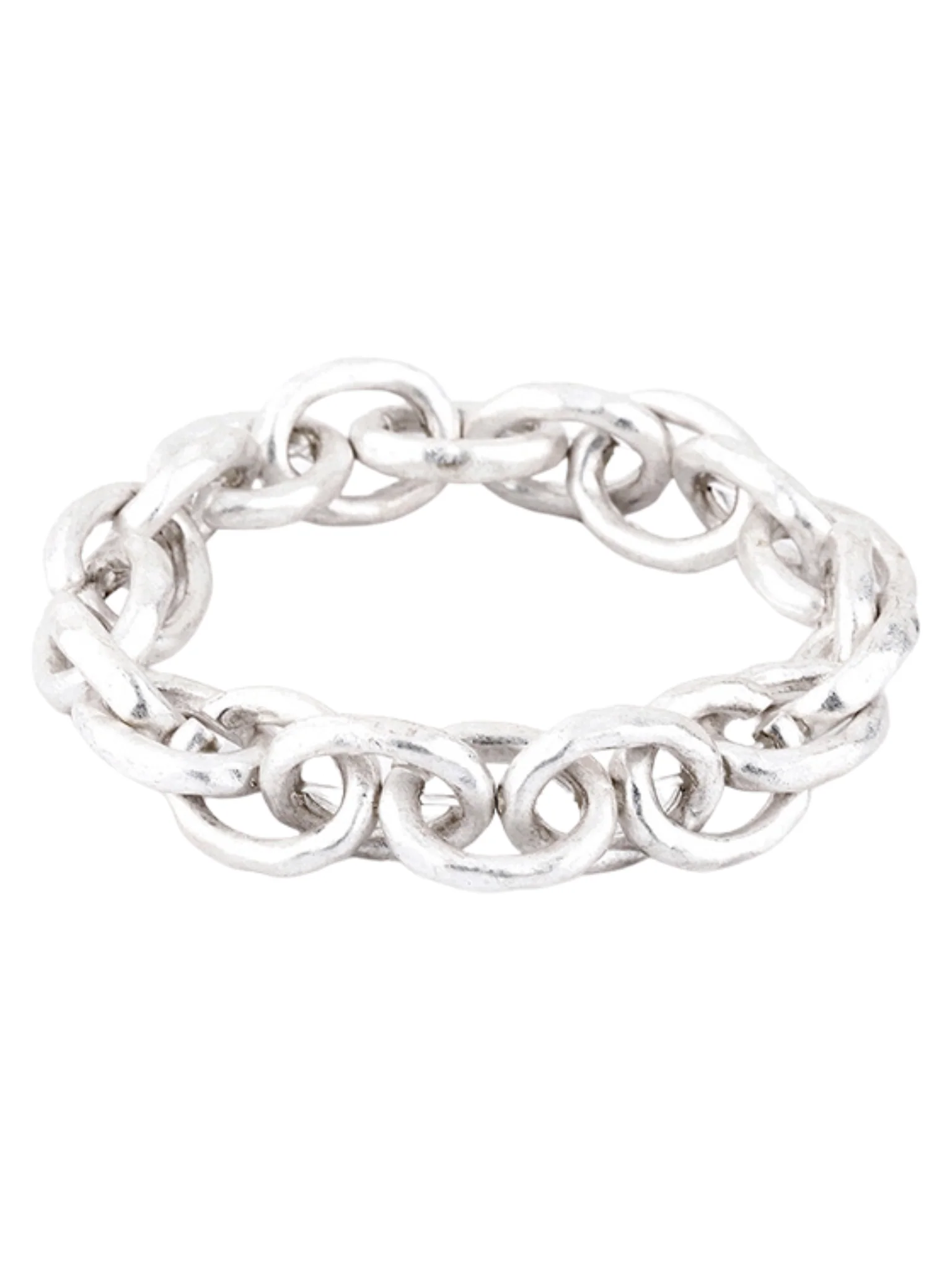 Pure Elastic Link Texture Bracelet - Image 4