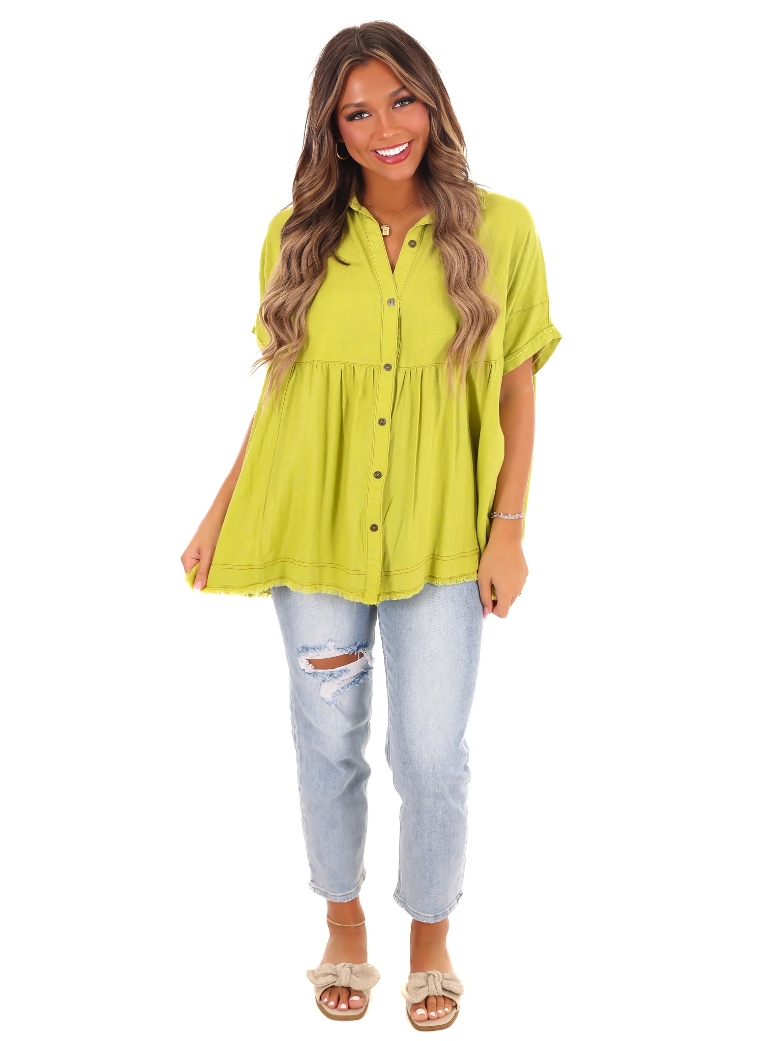 Pure Love Linen Top - Image 11