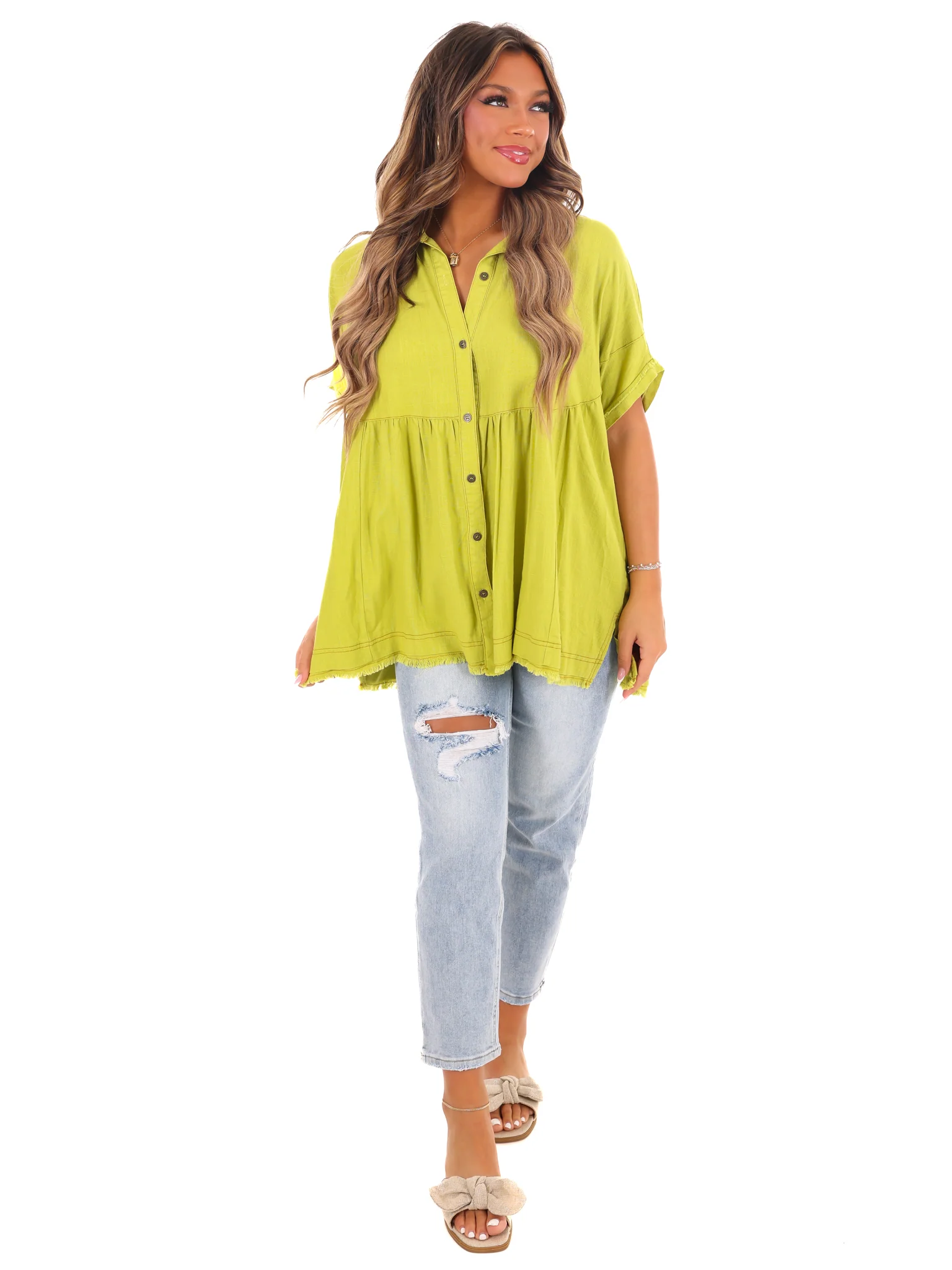 Pure Love Linen Top - Image 12