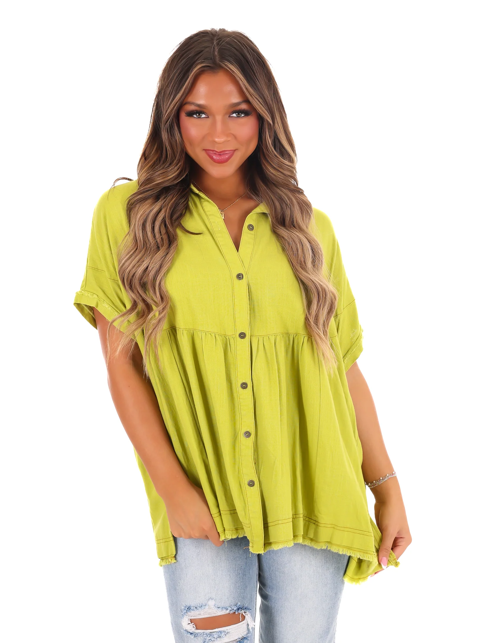 Pure Love Linen Top - Image 7