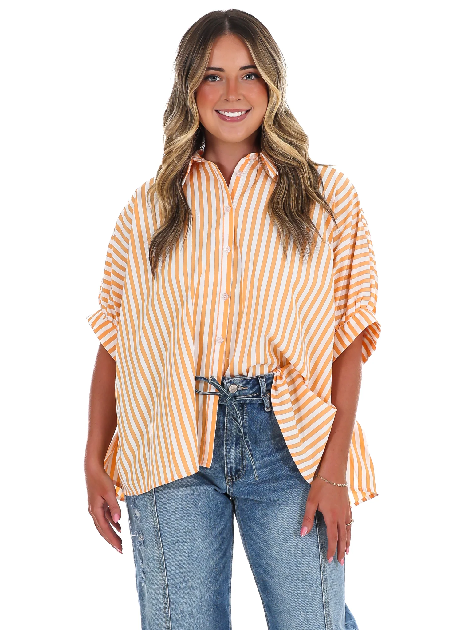 Quarterback Classic Striped Top - Image 3
