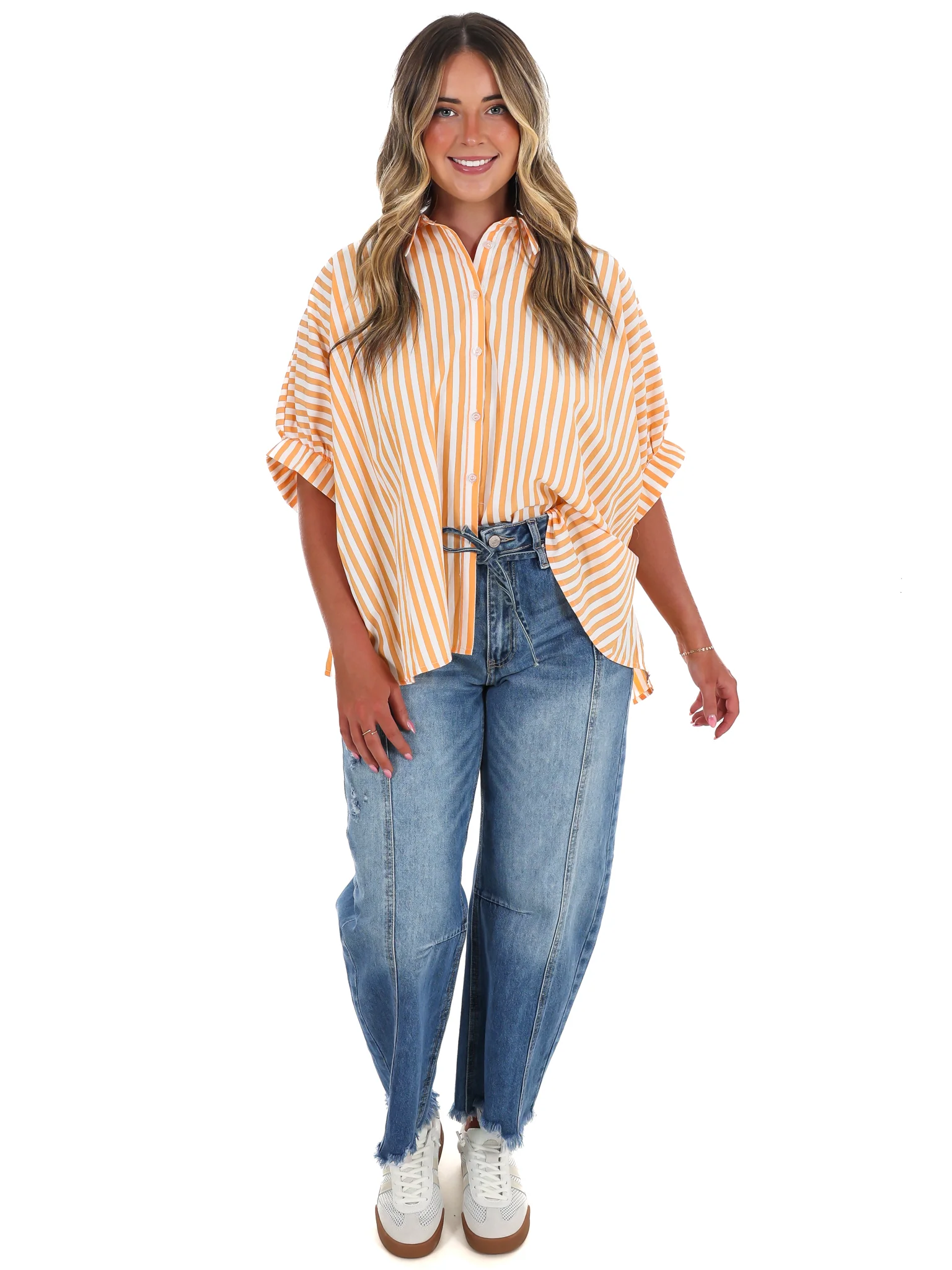Quarterback Classic Striped Top - Image 7