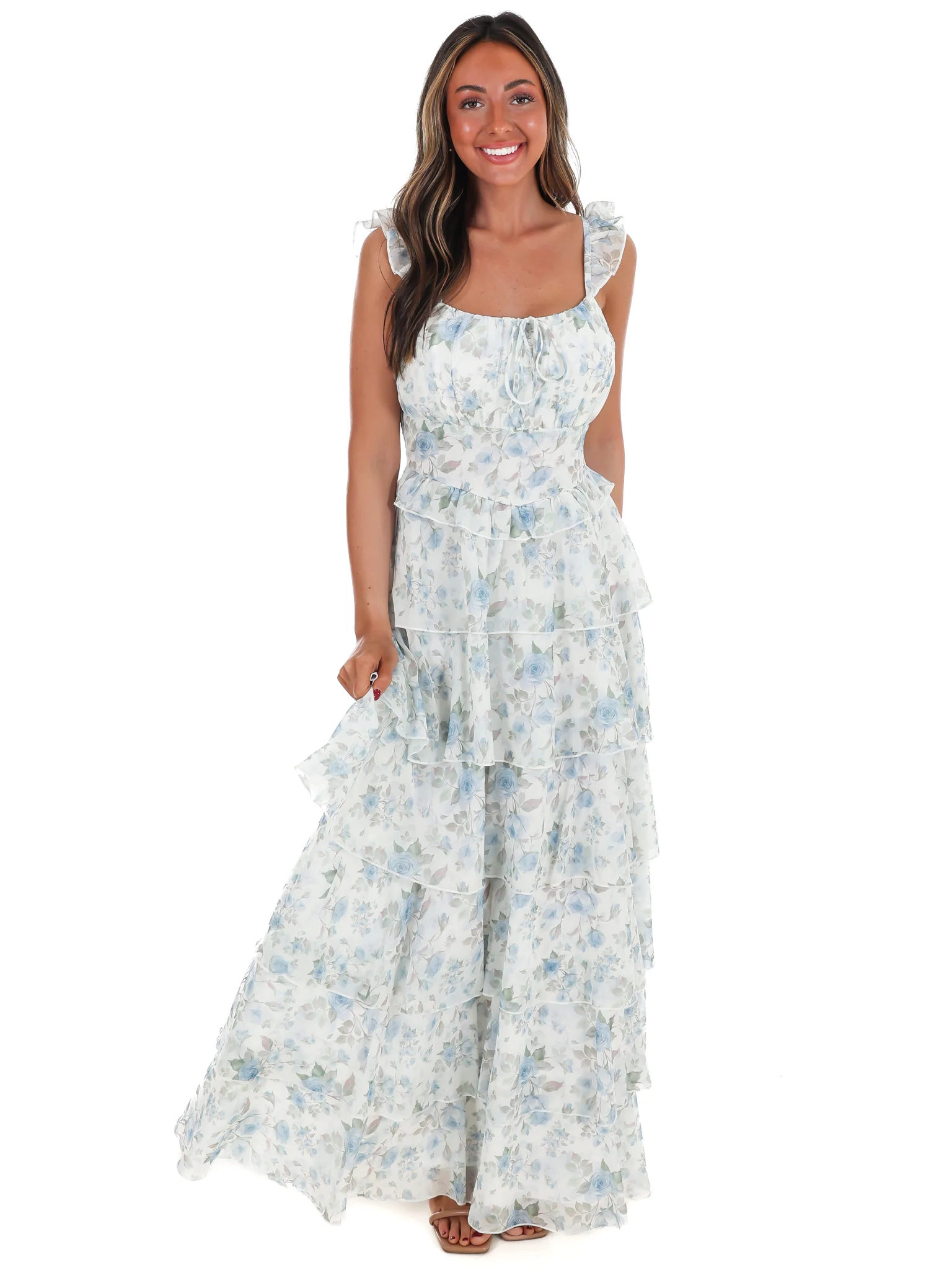 Quiet Detail Floral Maxi Dress - Image 5